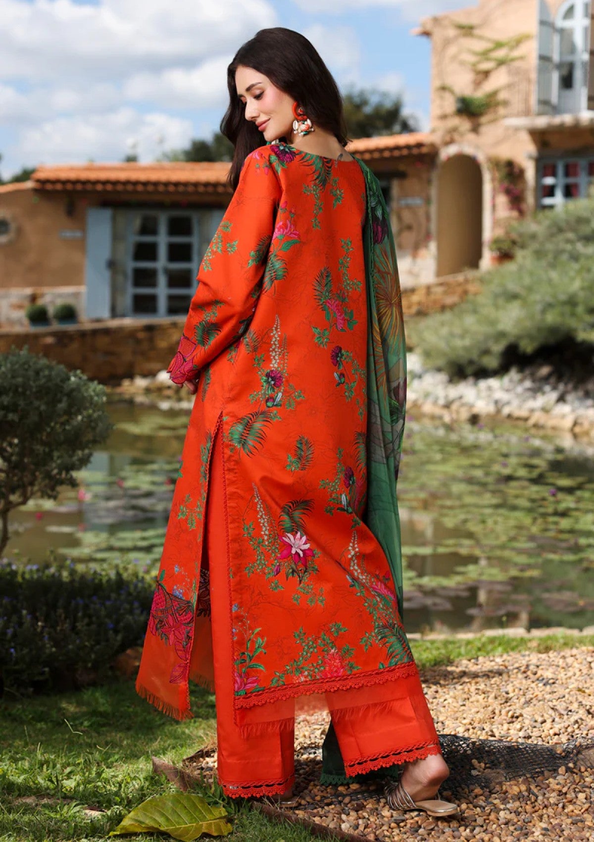 Rang Rasiya Lifestyle Summer V1Sld-09 Olivine Lawn Collection 3 Rang Rasiya Lifestyle Summer V1Sld 09 Olivine