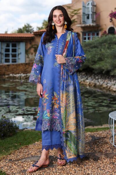 Shop Pakistani Clothes Online Uk 13 Rang Rasiya Lifestyle Summer V1Sld-15 Symphonia