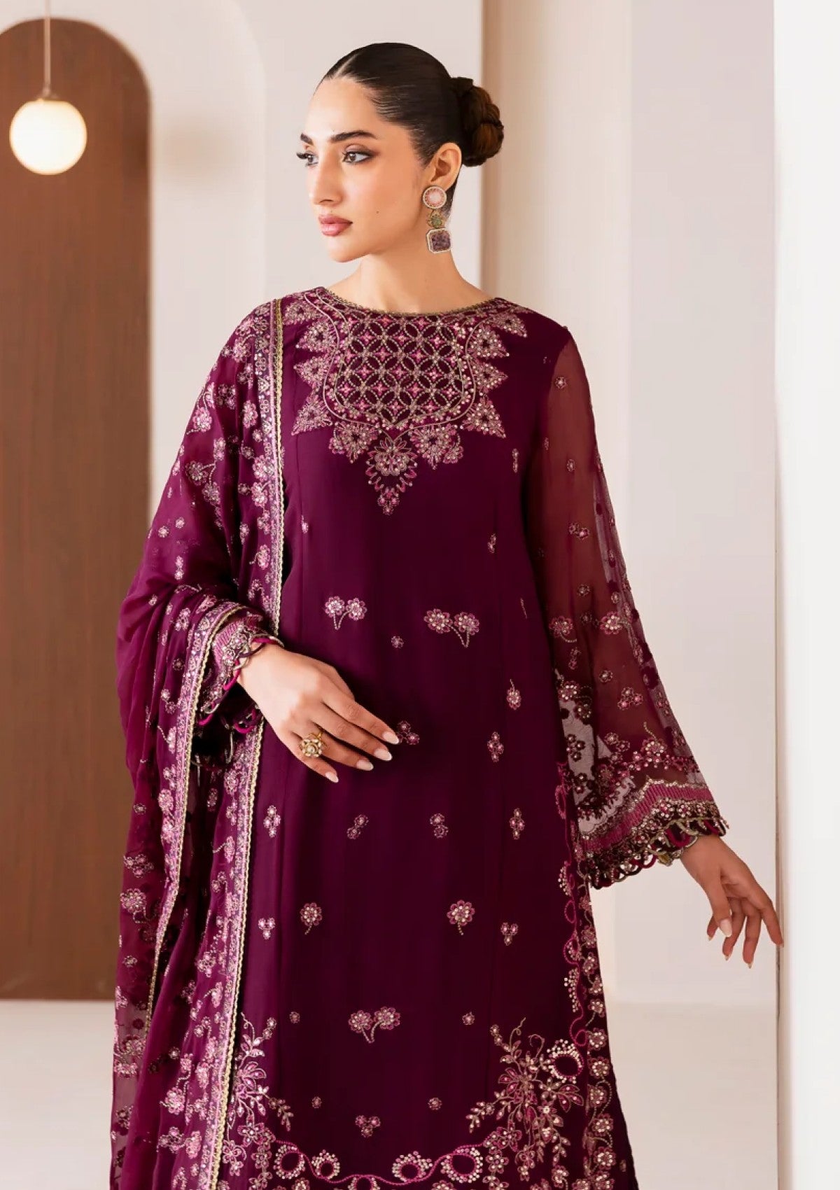 Xenia Xf-1041 Aroosh Unstitched Formals Volume 02 Formals 4 Xenia Xf-1041 Aroosh Unstitched Formals Volume 02 Formals - Image 4