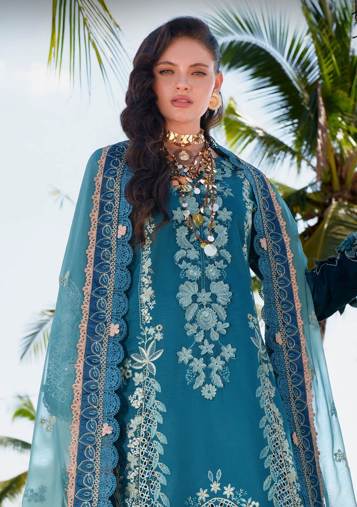 Ajr Couture Maela E-08 Lawn Evara Luxury 26 2 Ajr Couture Maela E-08 Lawn Evara Luxury 26 - Image 2