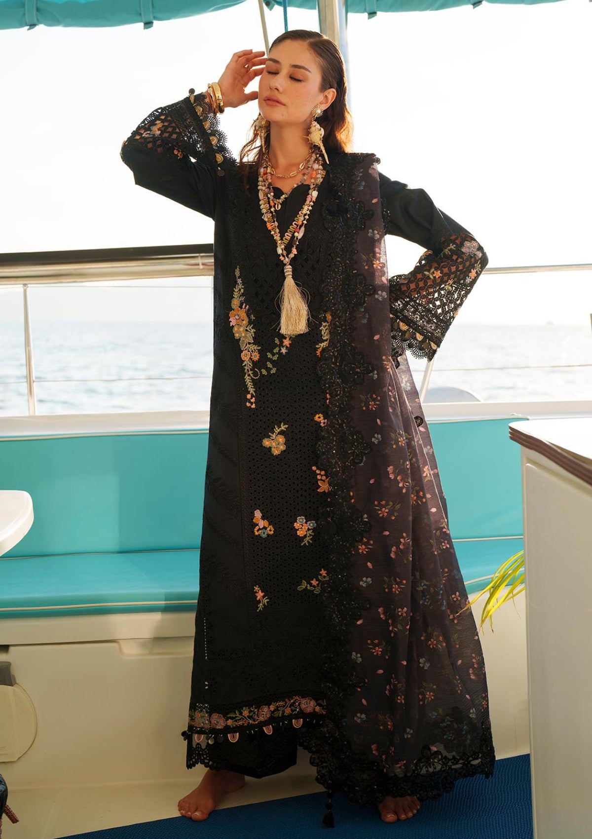 Ajr Couture Riela E-07 Lawn Evara Luxury 26 1 Ajr Couture Riela E-07 Lawn