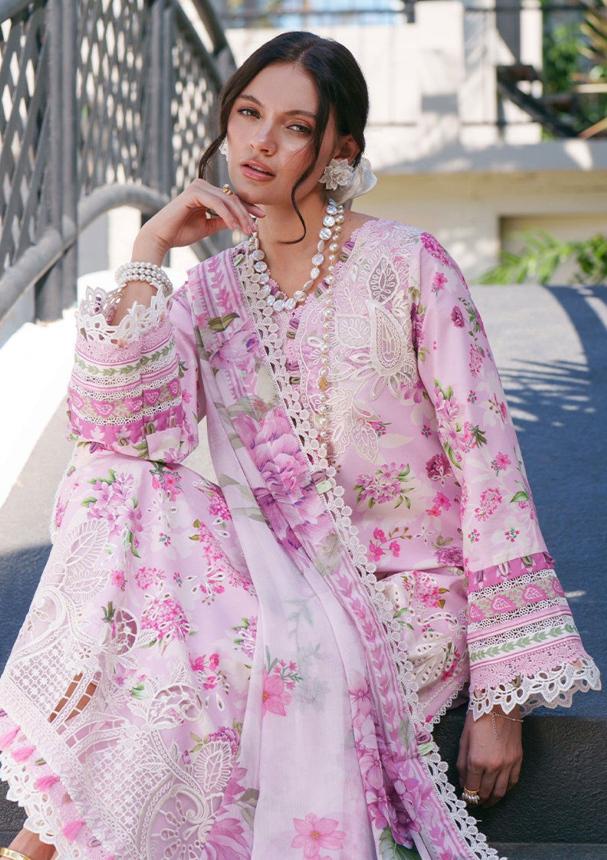 Ajr Couture Rumi - Lawn Printed Chikankari 26 4 Ajr Couture Rumi - Lawn Printed Chikankari 26 - Image 4