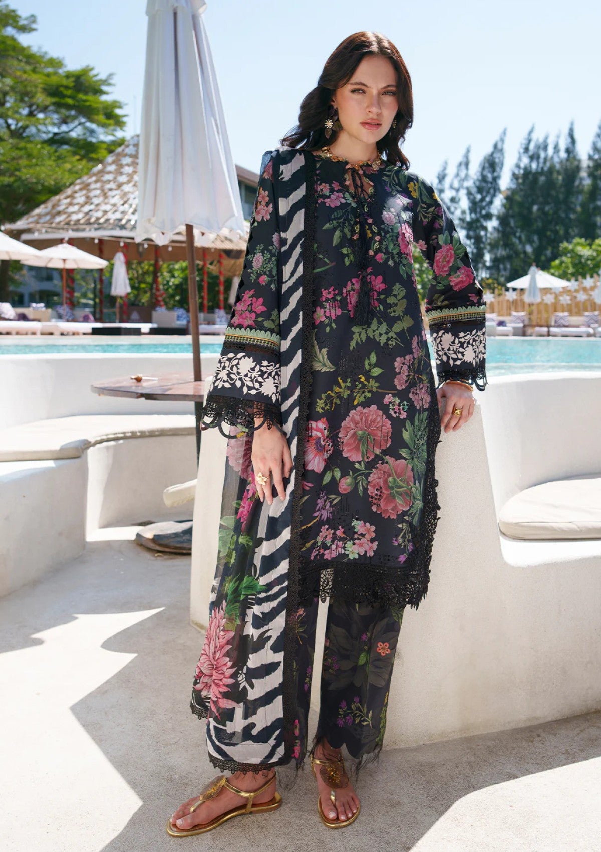 Ajr Couture Vera - Lawn Printed Chikankari 26 1 Ajr Couture Vera - Lawn