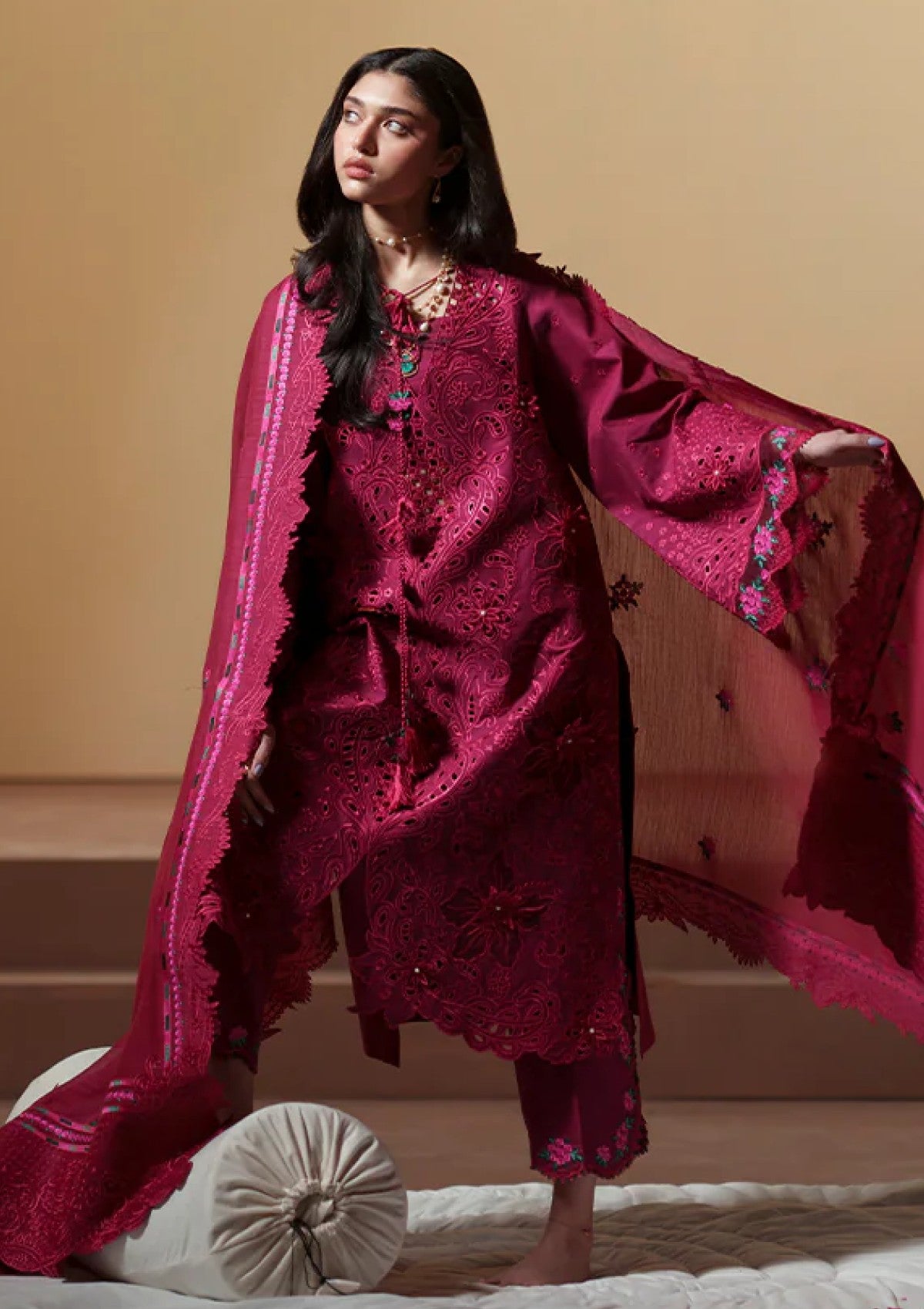 Bin Ilyas Bml- 113 B Mashriq Lawn Luxury 26 3 Bin Ilyas Bml- 113 B Mashriq Lawn Luxury 26 - Image 3