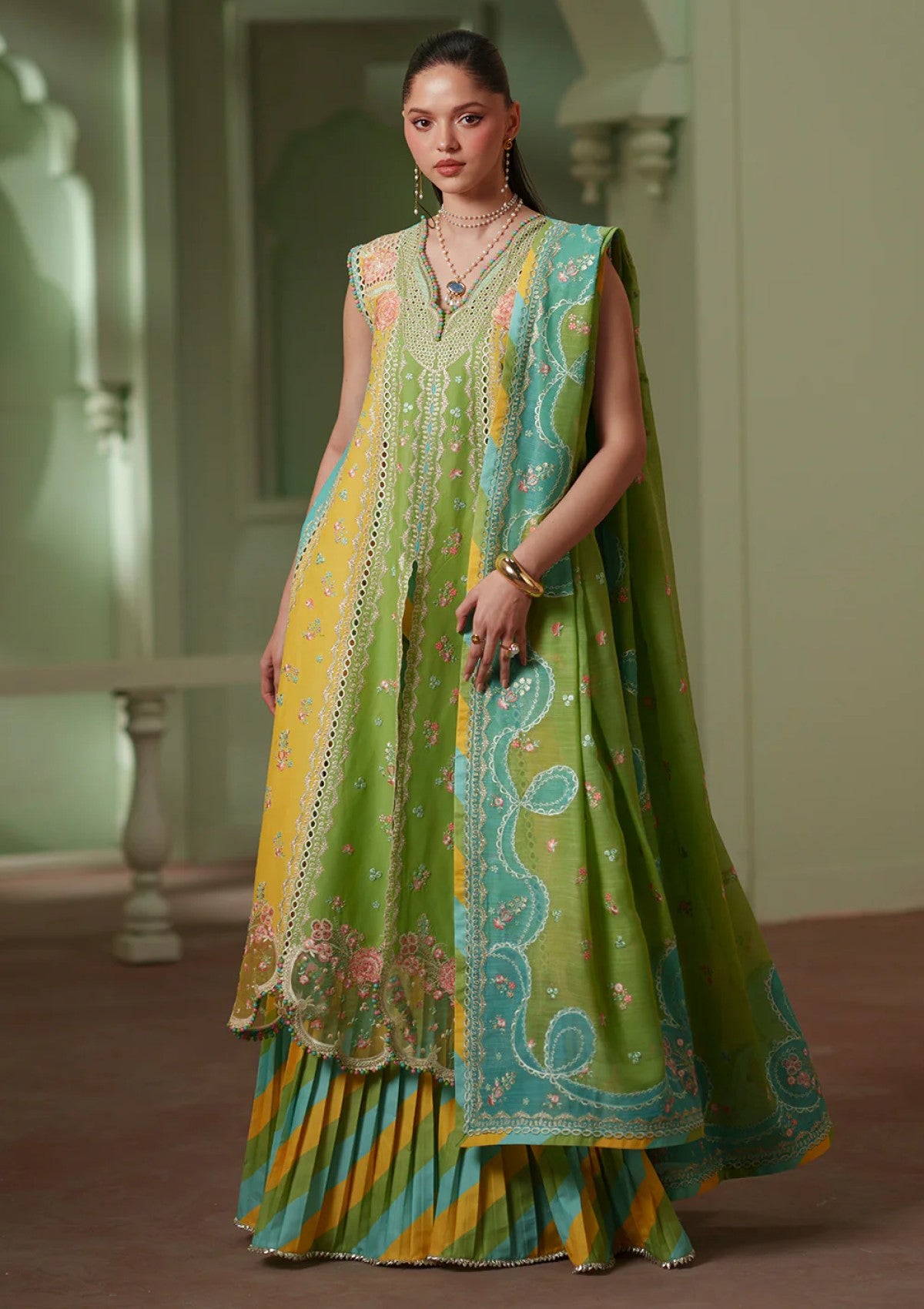 Bin Ilyas Bml- 114 A Mashriq Lawn Luxury 26 1 Bin Ilyas Bml- 114 A Mashriq