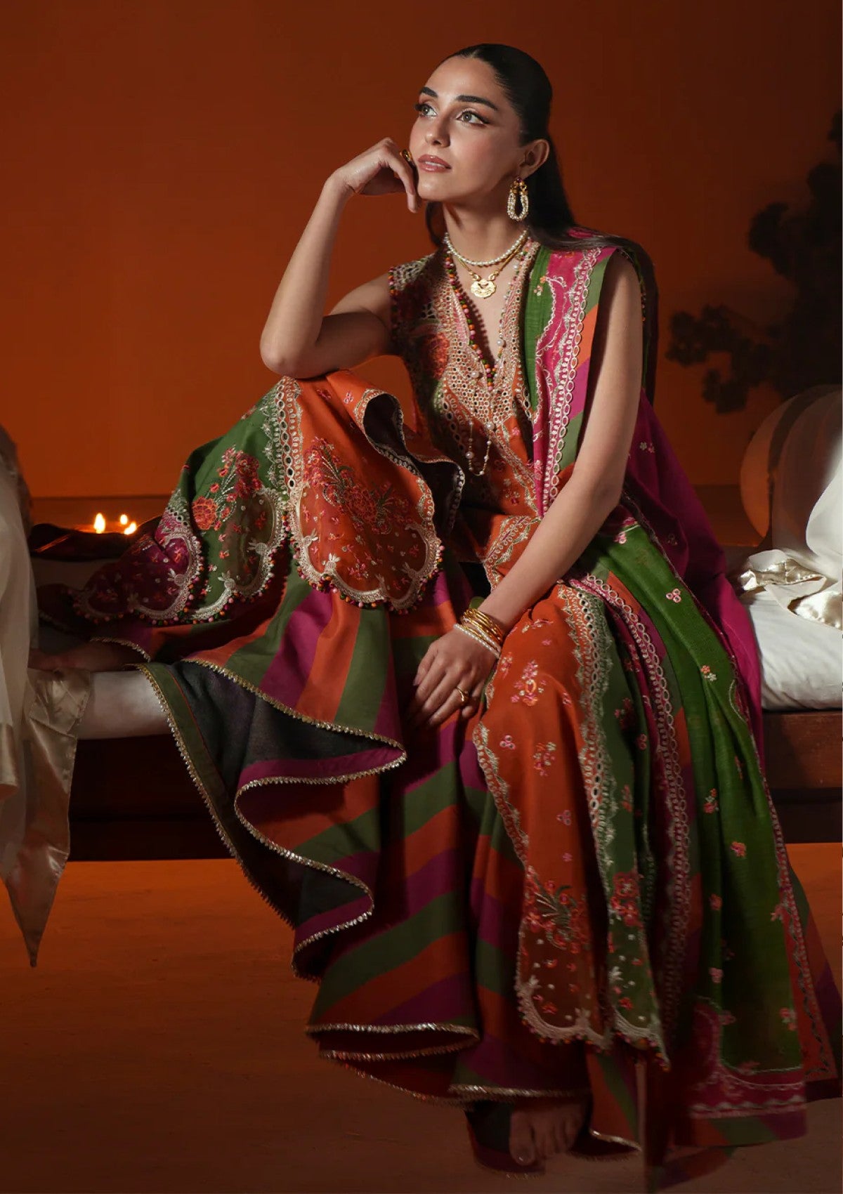 Bin Ilyas Bml- 114 B Mashriq Lawn Luxury 26 3 Bin Ilyas Bml- 114 B Mashriq Lawn Luxury 26 - Image 3