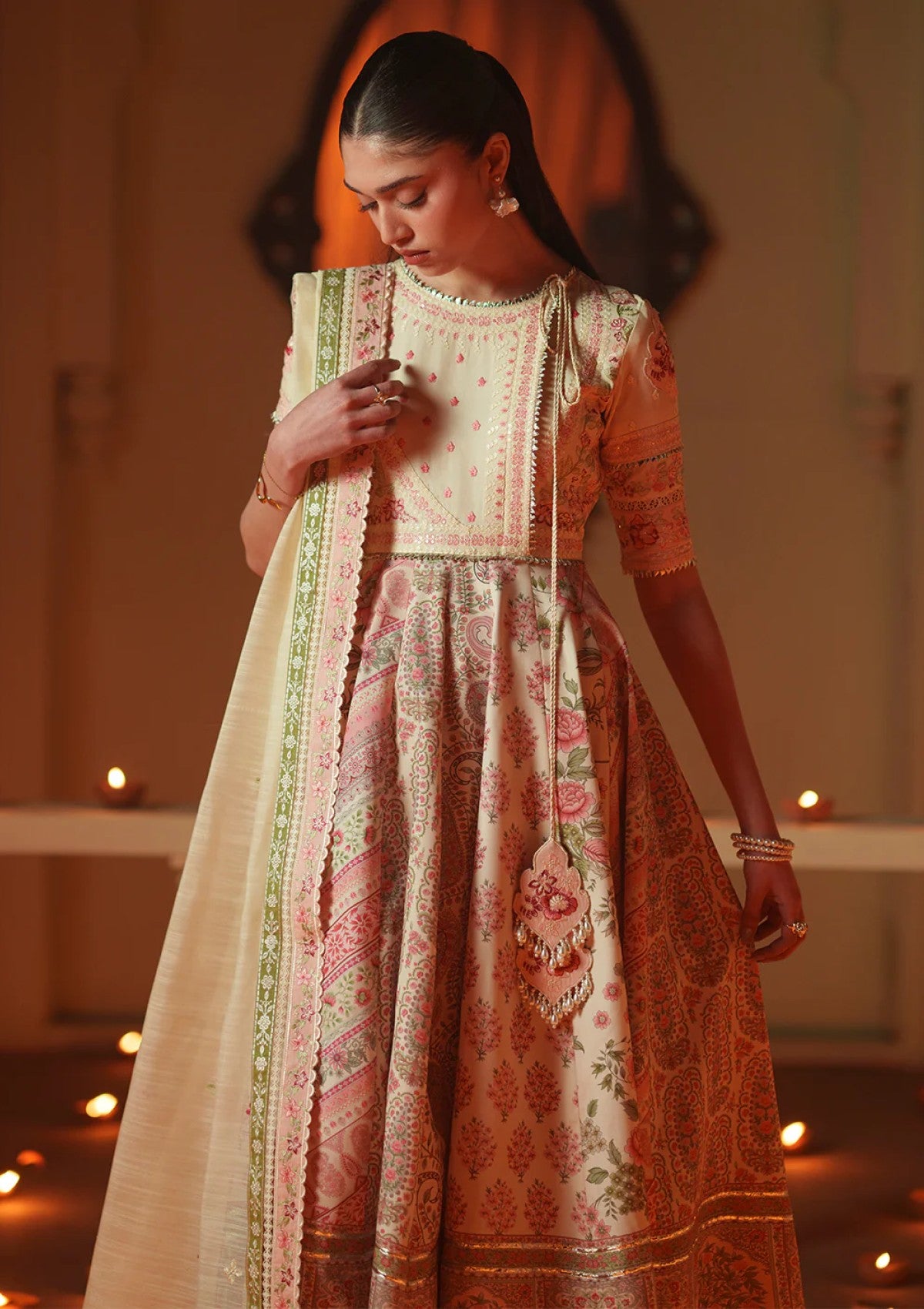 Bin Ilyas Bml- 115 A Mashriq Lawn Luxury 26 4 Bin Ilyas Bml- 115 A Mashriq Lawn Luxury 26 - Image 4