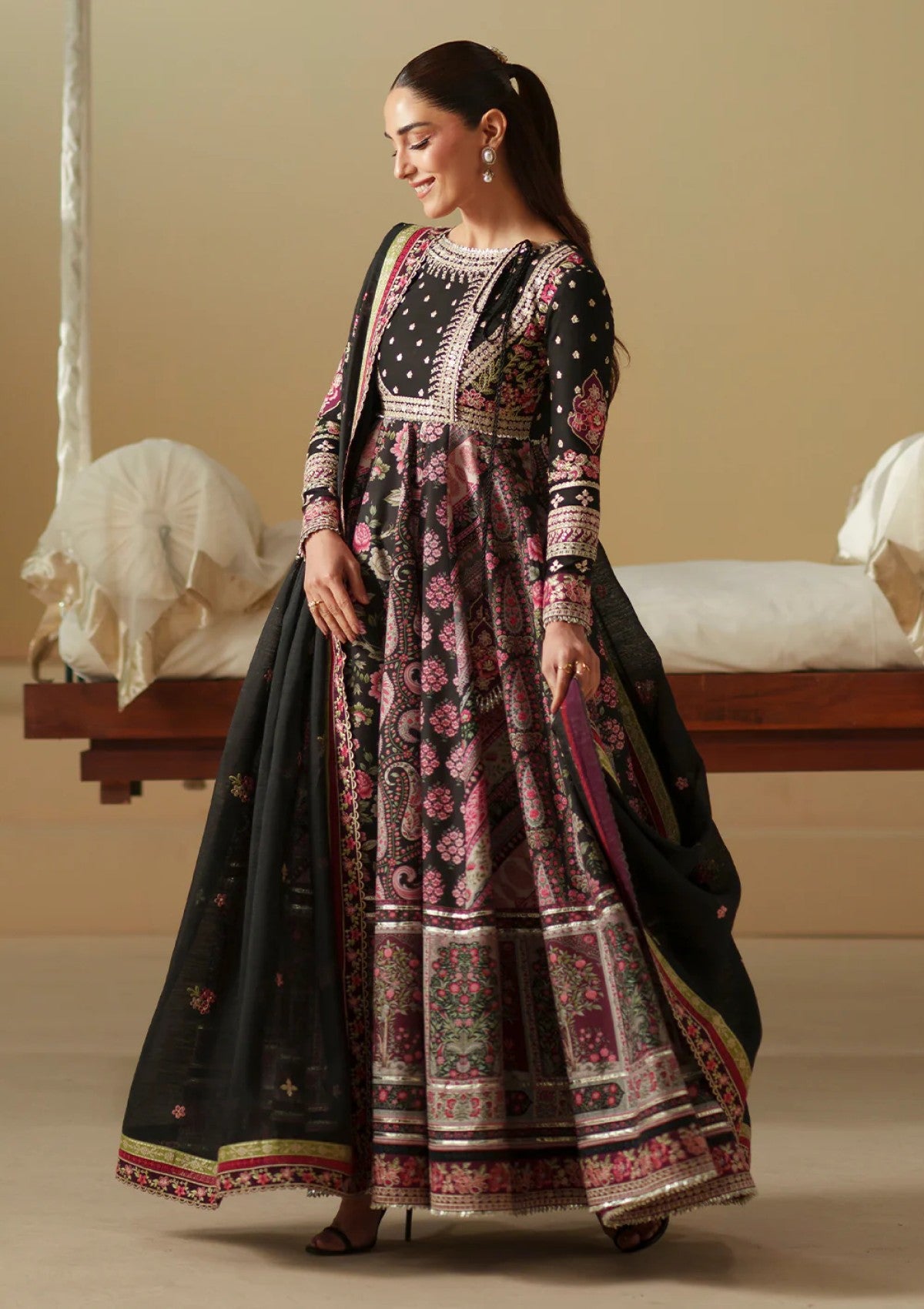 Bin Ilyas Bml- 115 B Mashriq Lawn Luxury 26 1 Bin Ilyas Bml- 115 B Mashriq