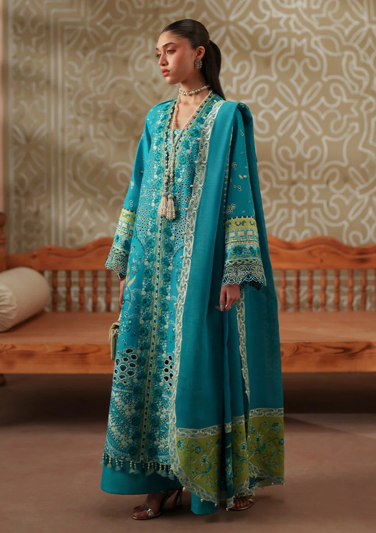 Bin Ilyas Bml- 116 B Mashriq Lawn Luxury 26 2 Bin Ilyas Bml- 116 B Mashriq Lawn Luxury 26 - Image 2