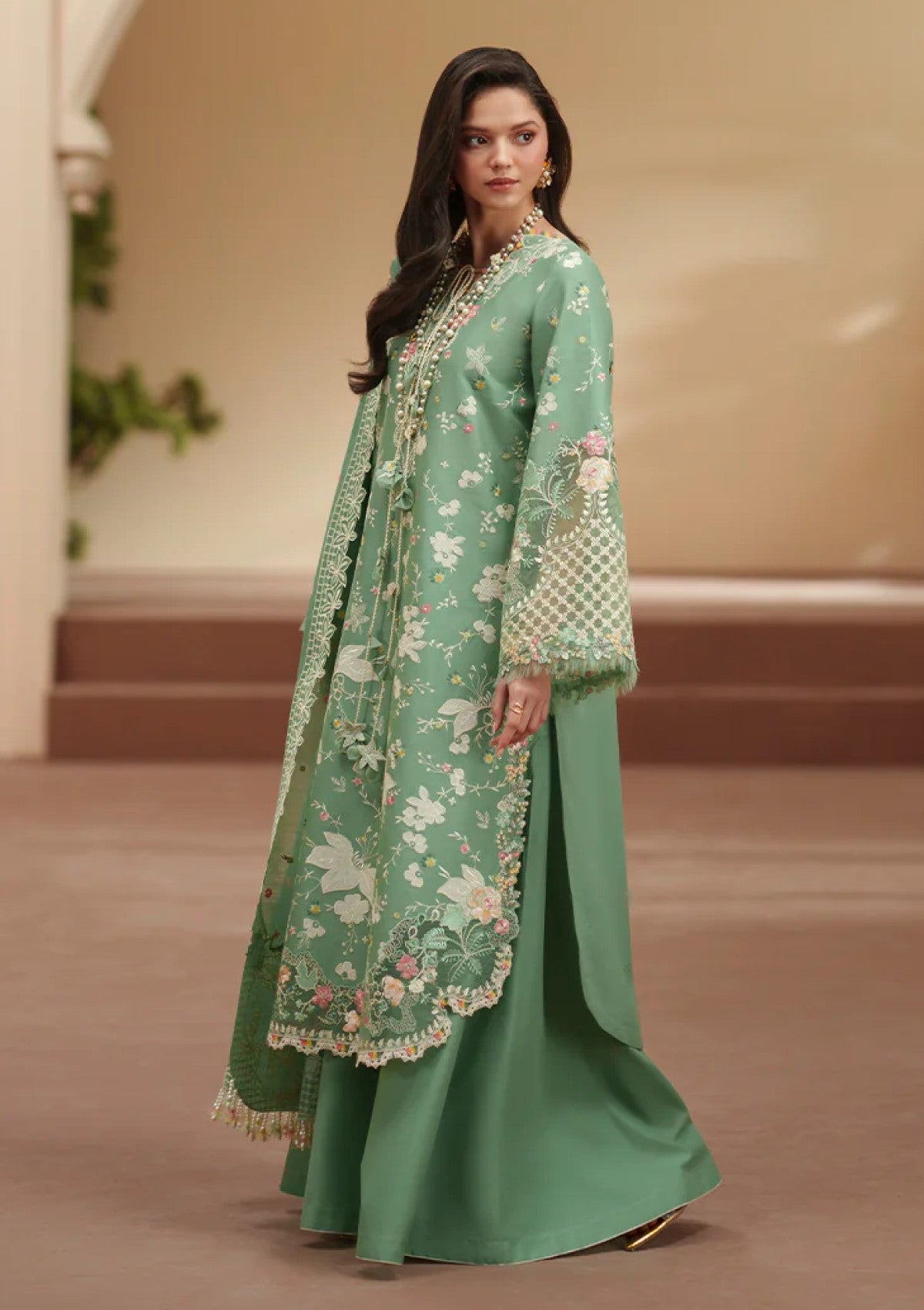 Bin Ilyas Bml- 117 A Mashriq Lawn Luxury 26 2 Bin Ilyas Bml- 117 A Mashriq Lawn Luxury 26 - Image 2