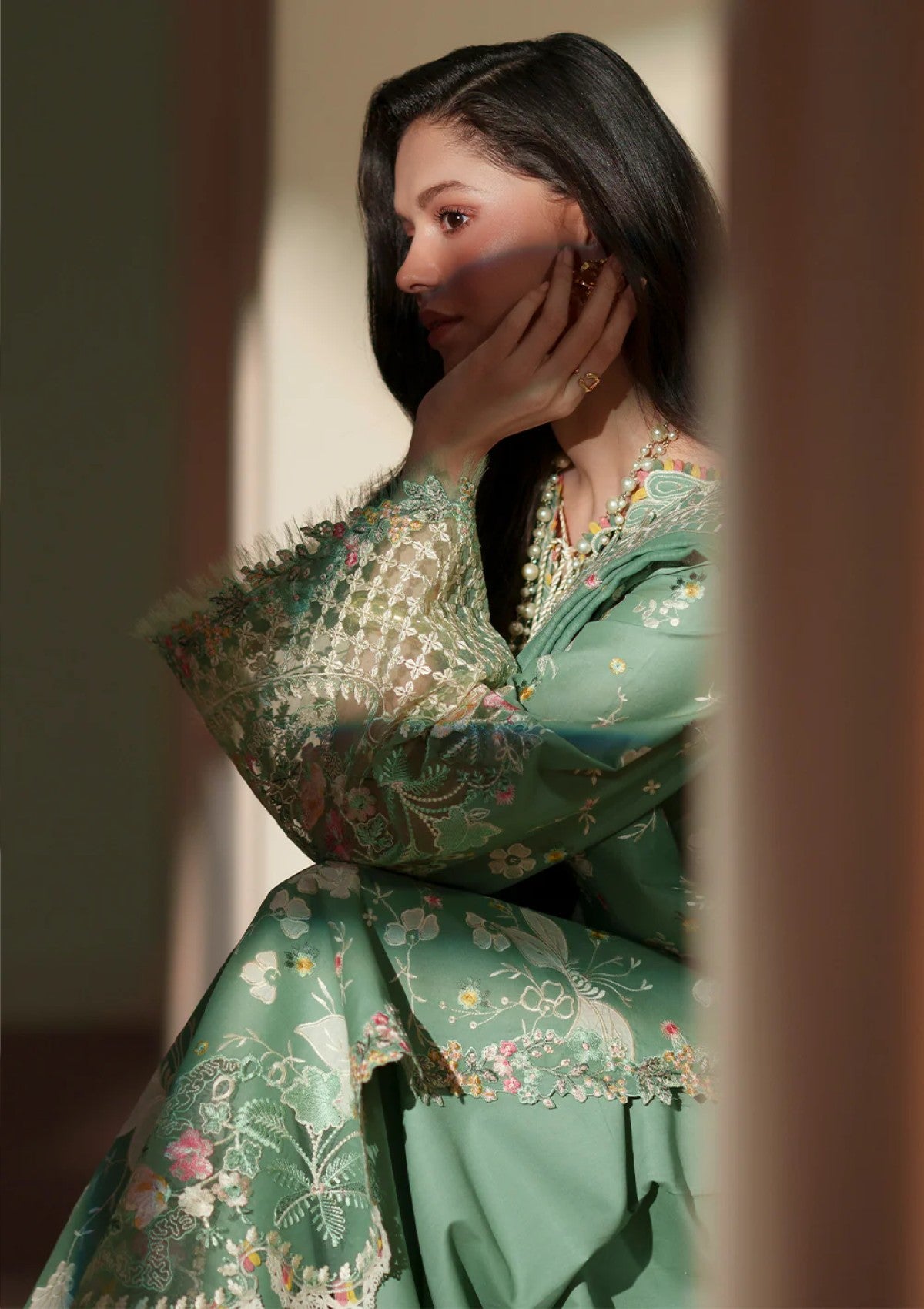 Bin Ilyas Bml- 117 A Mashriq Lawn Luxury 26 3 Bin Ilyas Bml- 117 A Mashriq Lawn Luxury 26 - Image 3