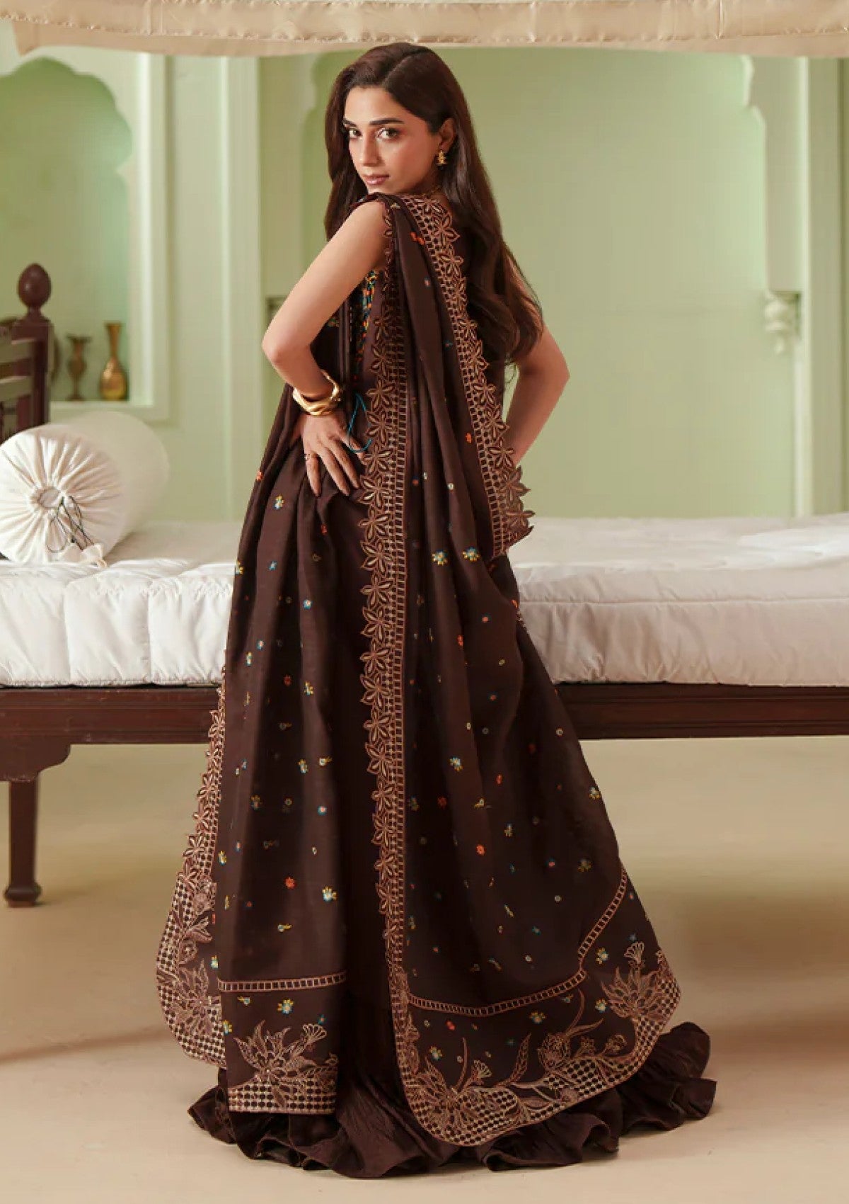 Bin Ilyas Bml- 117 B Mashriq Lawn Luxury 26 2 Bin Ilyas Bml- 117 B Mashriq Lawn Luxury 26 - Image 2