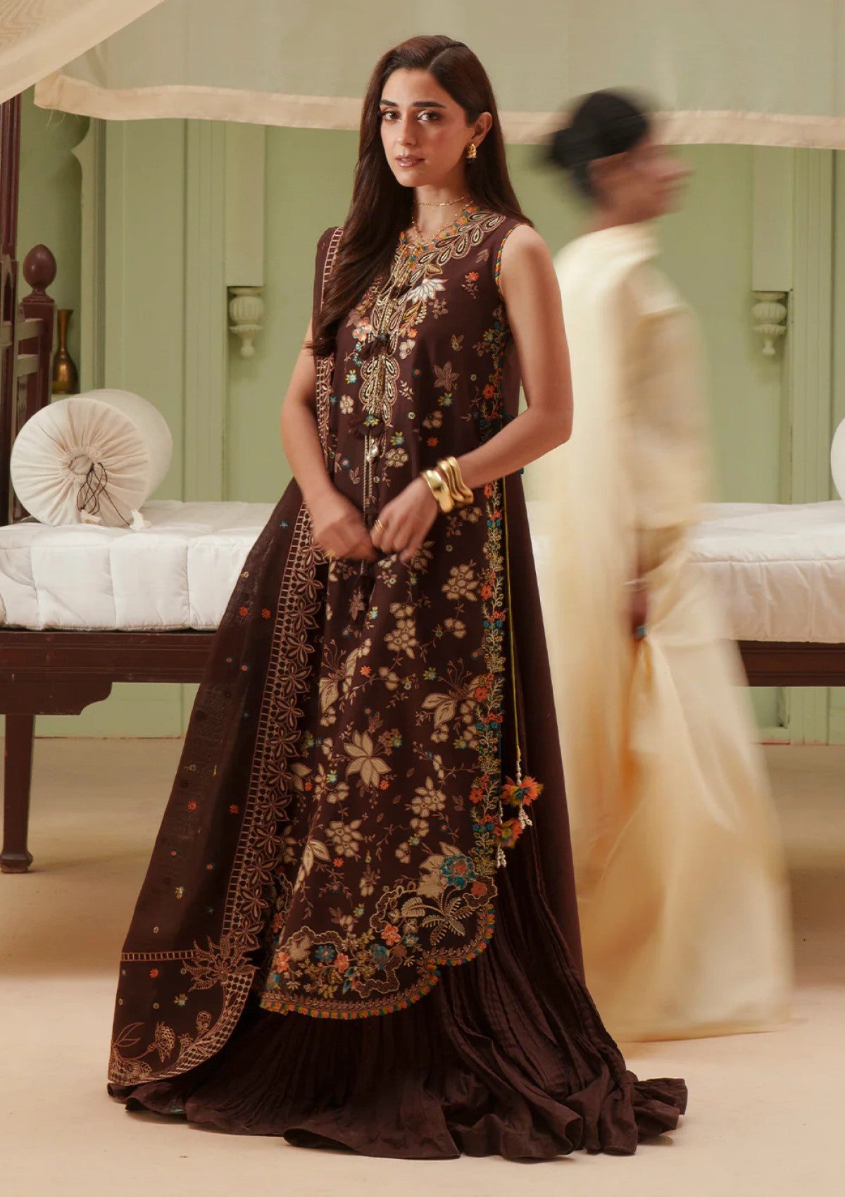 Bin Ilyas Bml- 117 B Mashriq Lawn Luxury 26 3 Bin Ilyas Bml- 117 B Mashriq Lawn Luxury 26 - Image 3