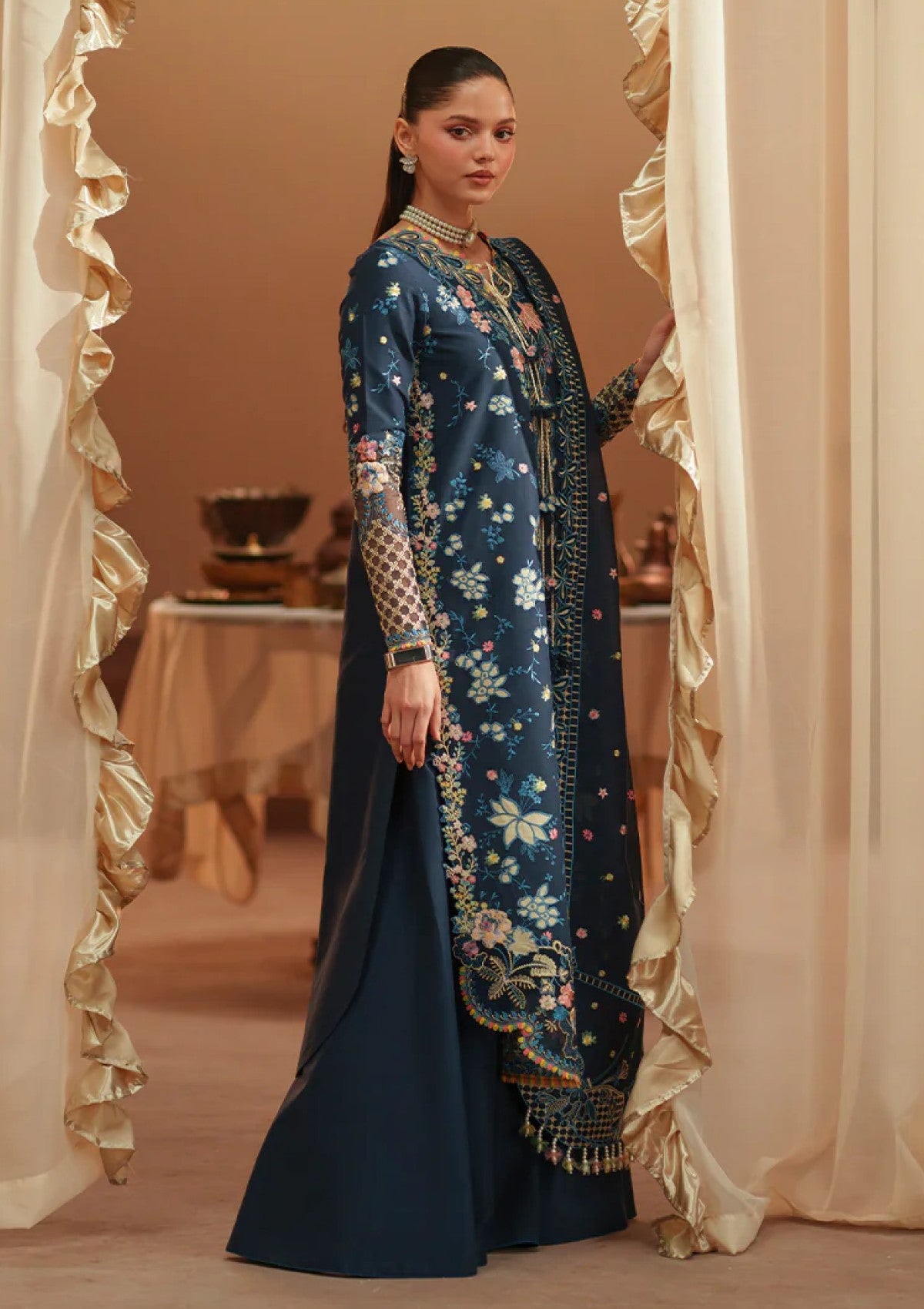 Bin Ilyas Bml- 117 C Mashriq Lawn Luxury 26 2 Bin Ilyas Bml- 117 C Mashriq Lawn Luxury 26 - Image 2