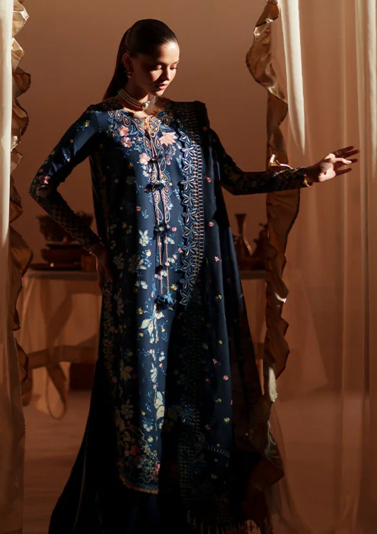 Bin Ilyas Bml- 117 C Mashriq Lawn Luxury 26 3 Bin Ilyas Bml- 117 C Mashriq Lawn Luxury 26 - Image 3