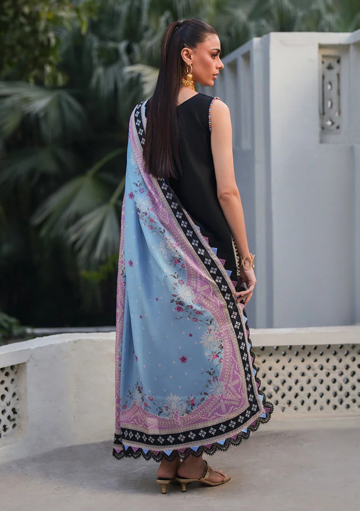 Bin Ilyas H-171 B Heritage Dore Lawn Summer 26 2 Bin Ilyas H-171 B Heritage Dore Lawn Summer 26 - Image 2