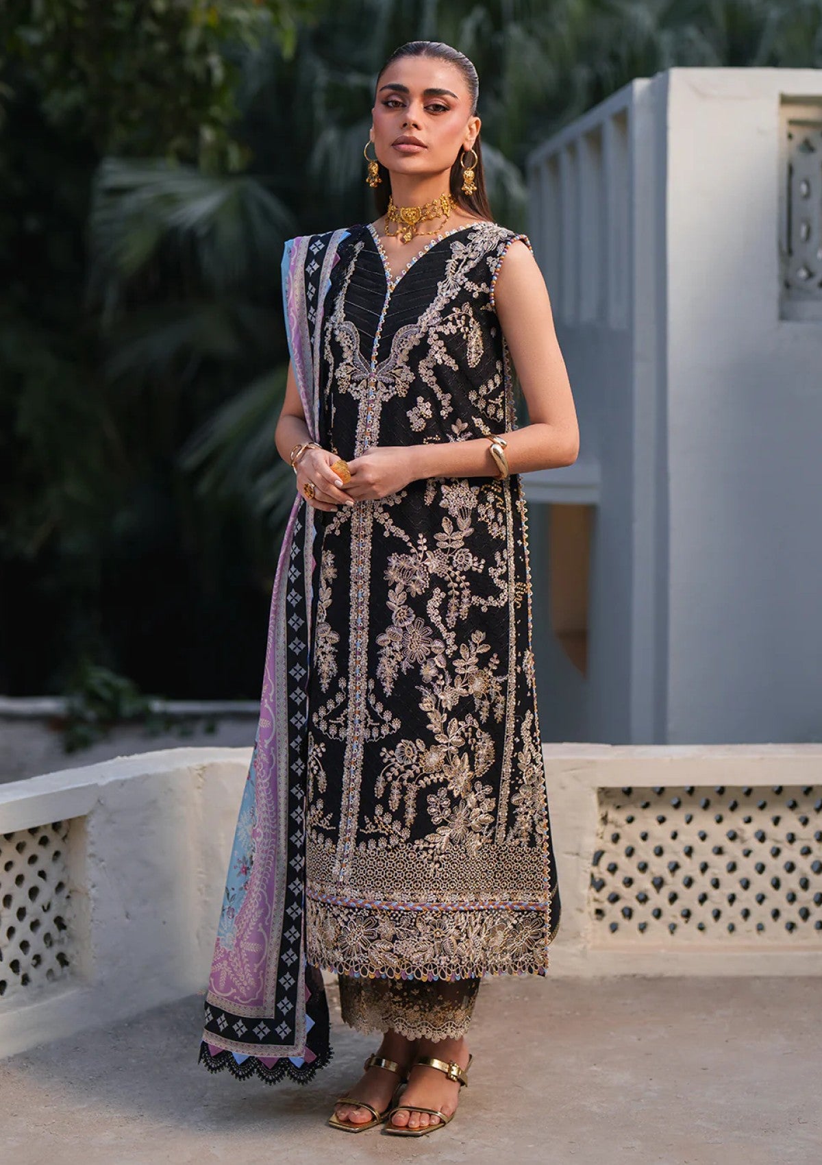 Bin Ilyas H-171 B Heritage Dore Lawn Summer 26 1 Bin Ilyas H-171 B Heritage Dore