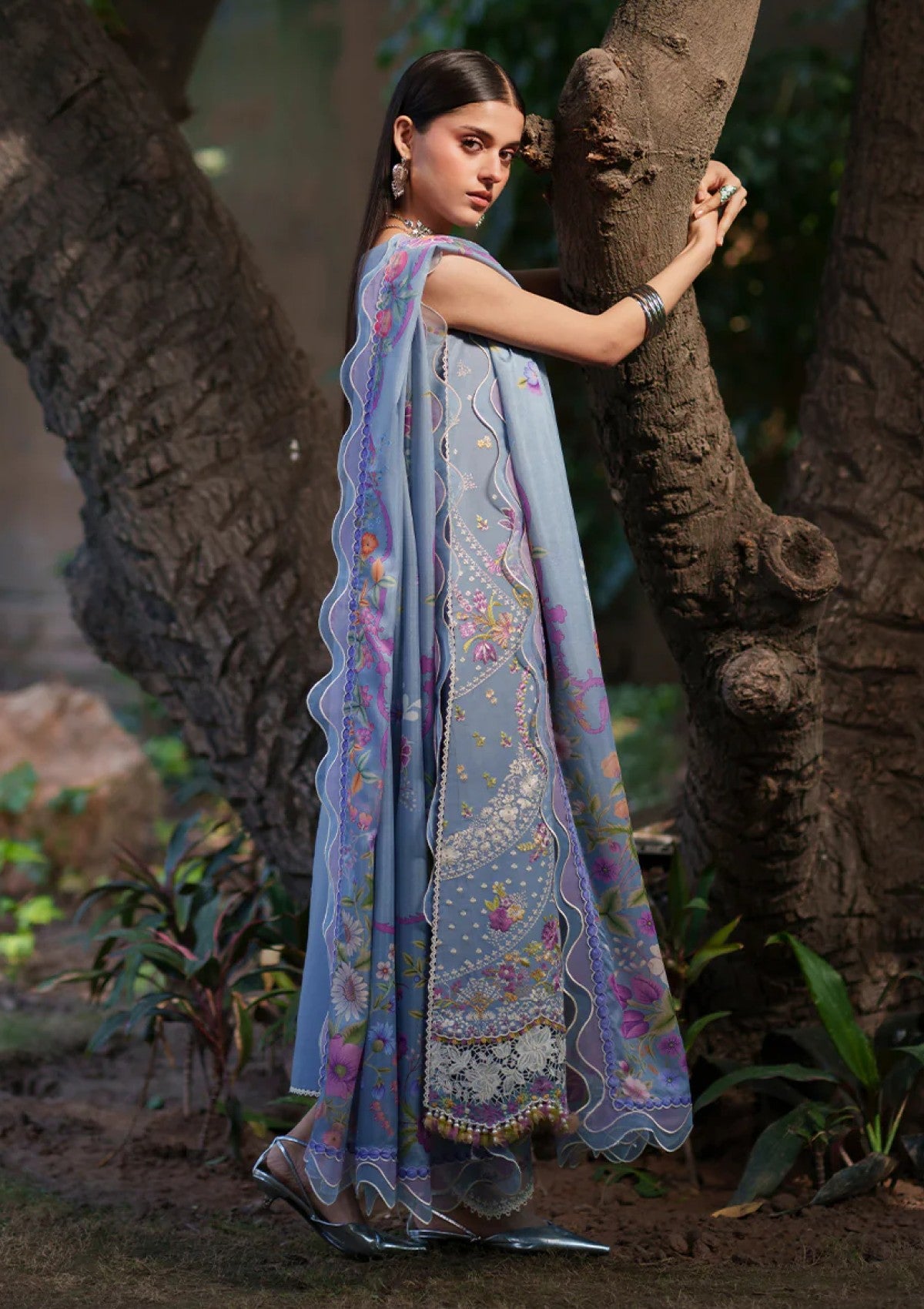 Bin Ilyas H-172 A Heritage Dore Lawn Summer 26 2 Bin Ilyas H-172 A Heritage Dore Lawn Summer 26 - Image 2