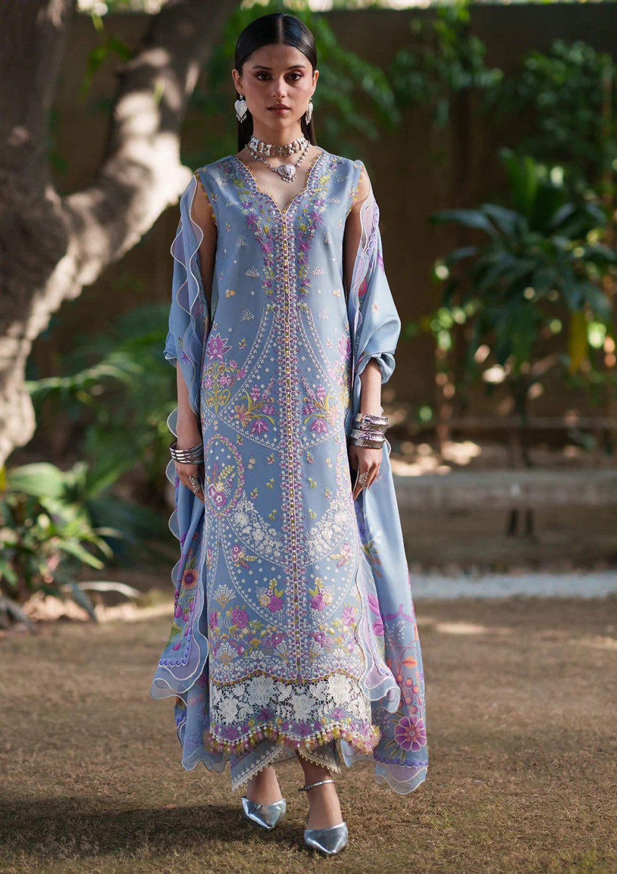 Bin Ilyas H-172 A Heritage Dore Lawn Summer 26 3 Bin Ilyas H-172 A Heritage Dore Lawn Summer 26 - Image 3