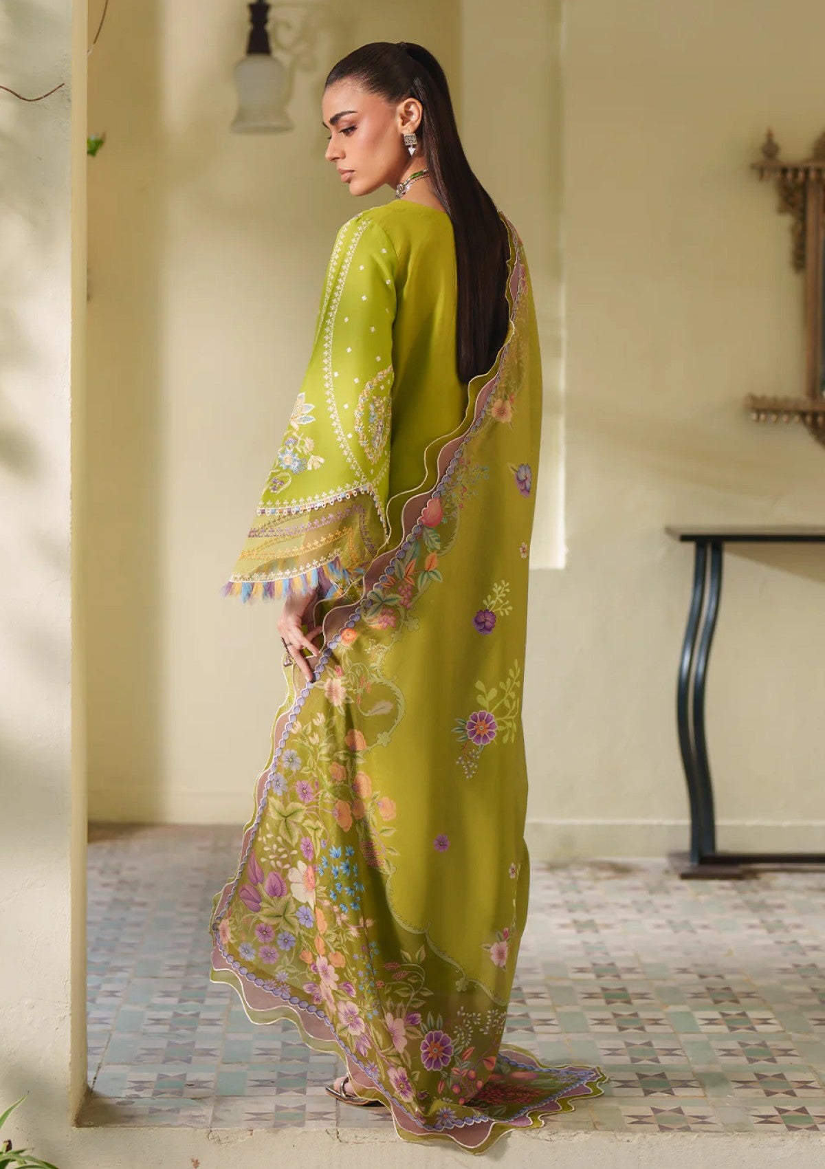 Bin Ilyas H-172 B Heritage Dore Lawn Summer 26 2 Bin Ilyas H-172 B Heritage Dore Lawn Summer 26 - Image 2