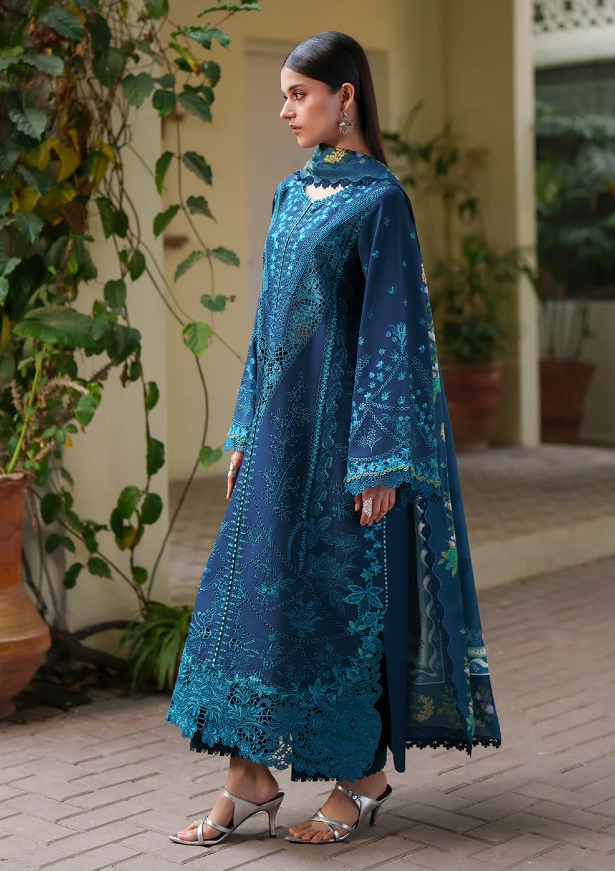 Bin Ilyas H-173 A Heritage Dore Lawn Summer 26 2 Bin Ilyas H-173 A Heritage Dore Lawn Summer 26 - Image 2