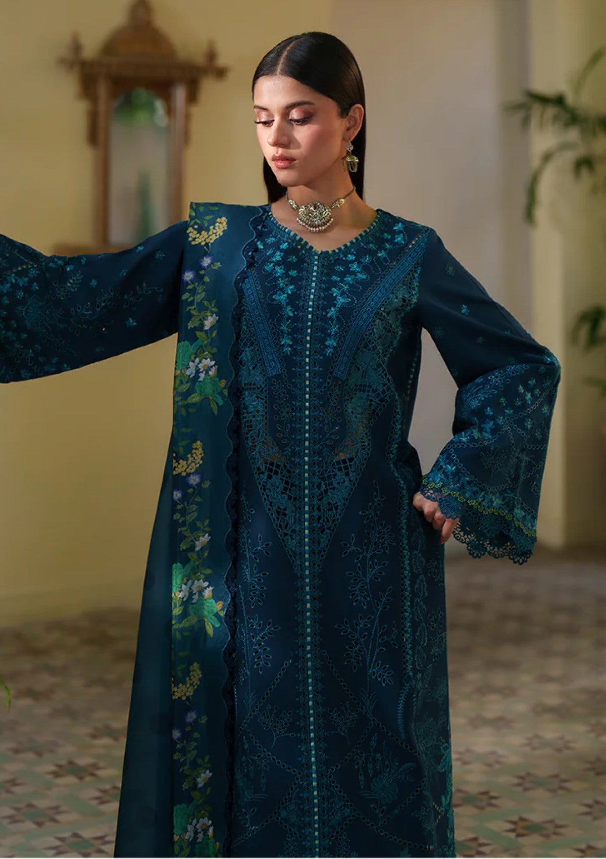 Bin Ilyas H-173 A Heritage Dore Lawn Summer 26 3 Bin Ilyas H-173 A Heritage Dore Lawn Summer 26 - Image 3