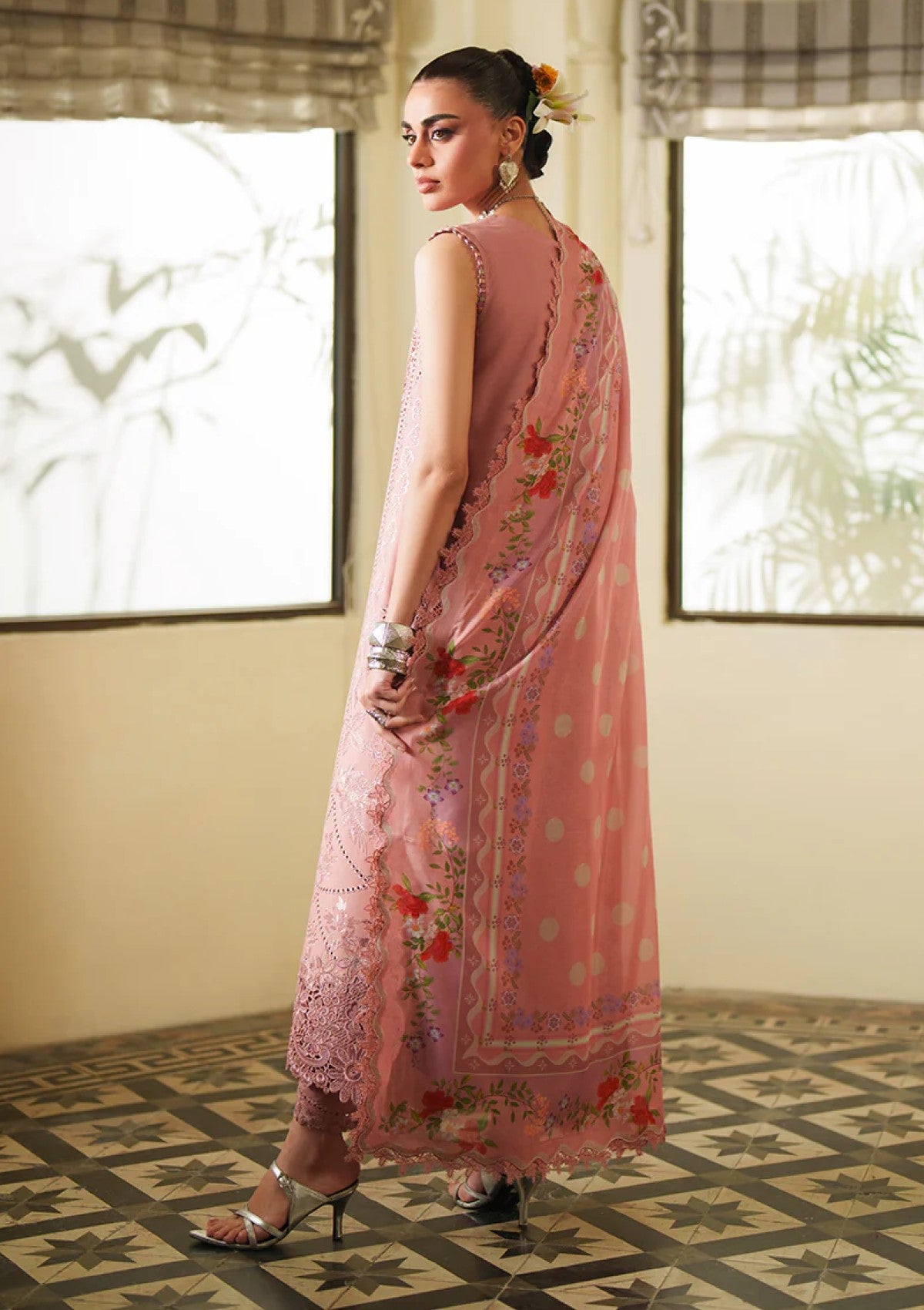 Bin Ilyas H-173 B Heritage Dore Lawn Summer 26 2 Bin Ilyas H-173 B Heritage Dore Lawn Summer 26 - Image 2