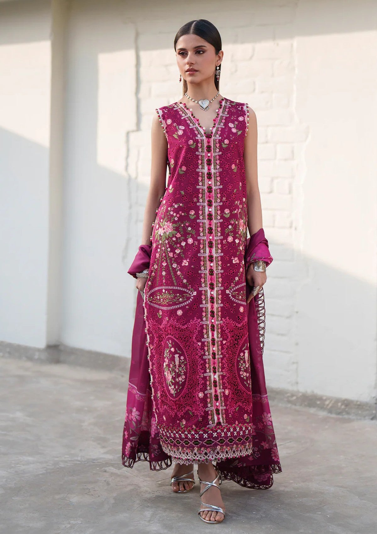 Bin Ilyas H-174 A Heritage Dore Lawn Summer 26 2 Bin Ilyas H-174 A Heritage Dore Lawn Summer 26 - Image 2
