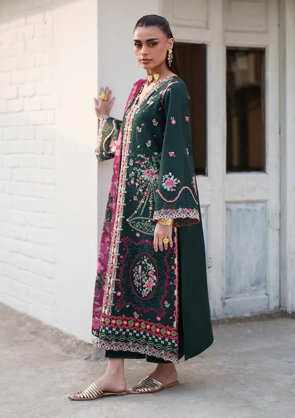Bin Ilyas H-174 B Heritage Dore Lawn Summer 26 3 Bin Ilyas H-174 B Heritage Dore Lawn Summer 26 - Image 3