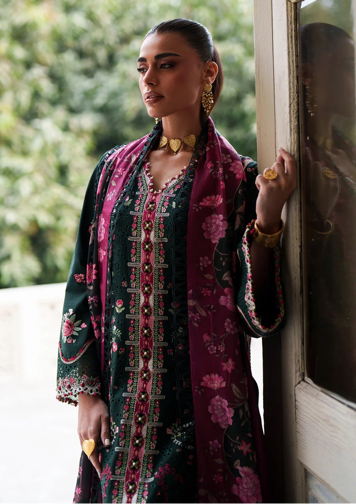 Bin Ilyas H-174 B Heritage Dore Lawn Summer 26 4 Bin Ilyas H-174 B Heritage Dore Lawn Summer 26 - Image 4
