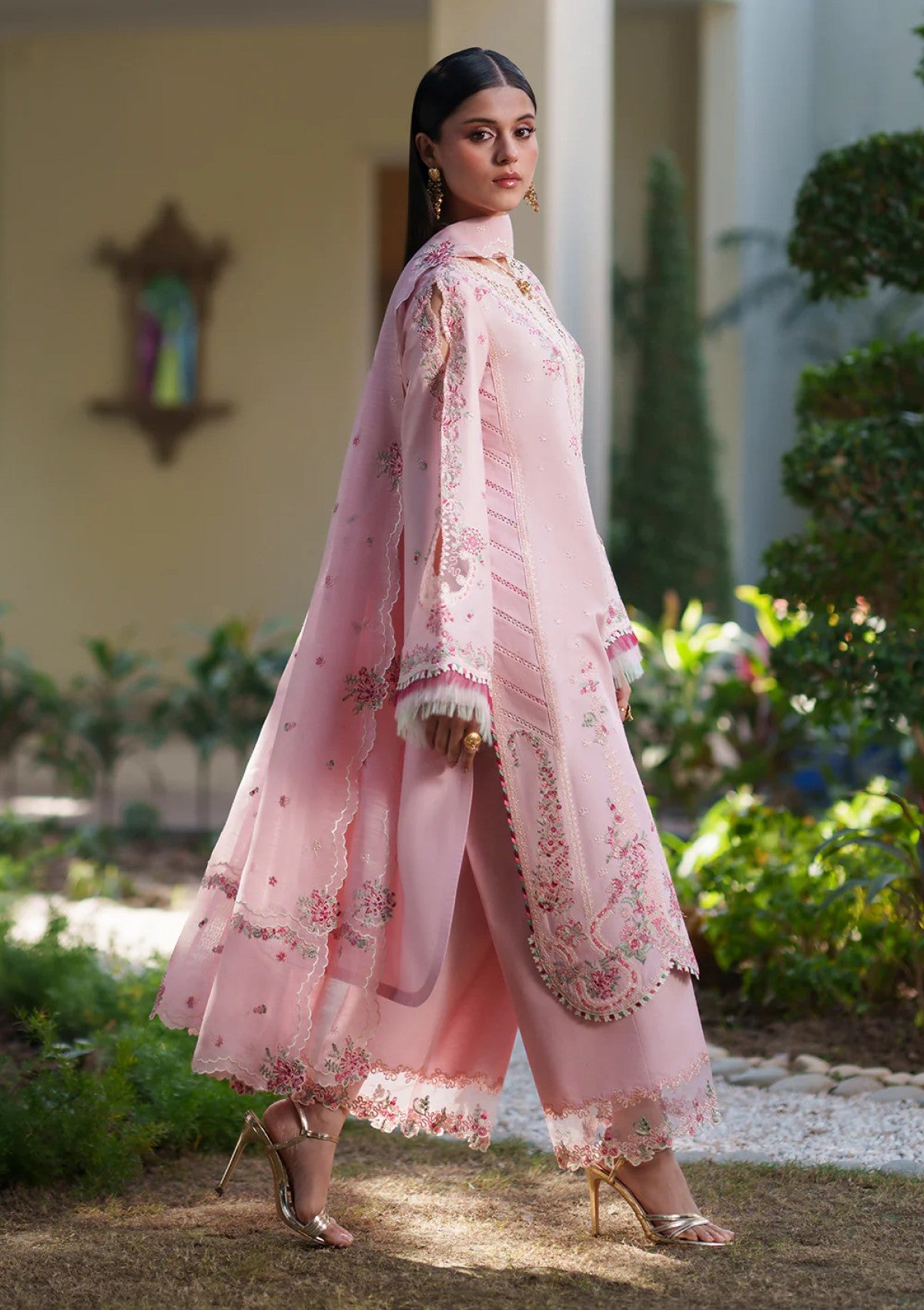 Bin Ilyas H-176 B Heritage Dore Lawn Summer 26 2 Bin Ilyas H-176 B Heritage Dore Lawn Summer 26 - Image 2