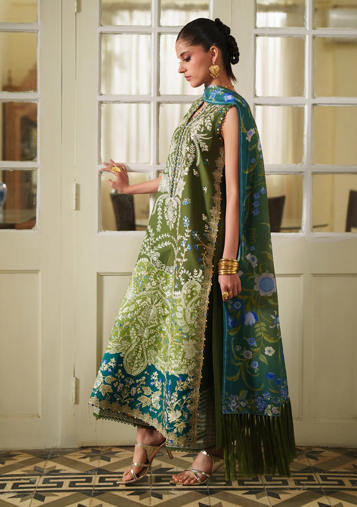 Bin Ilyas H-177 A Heritage Dore Lawn Summer 26 2 Bin Ilyas H-177 A Heritage Dore Lawn Summer 26 - Image 2