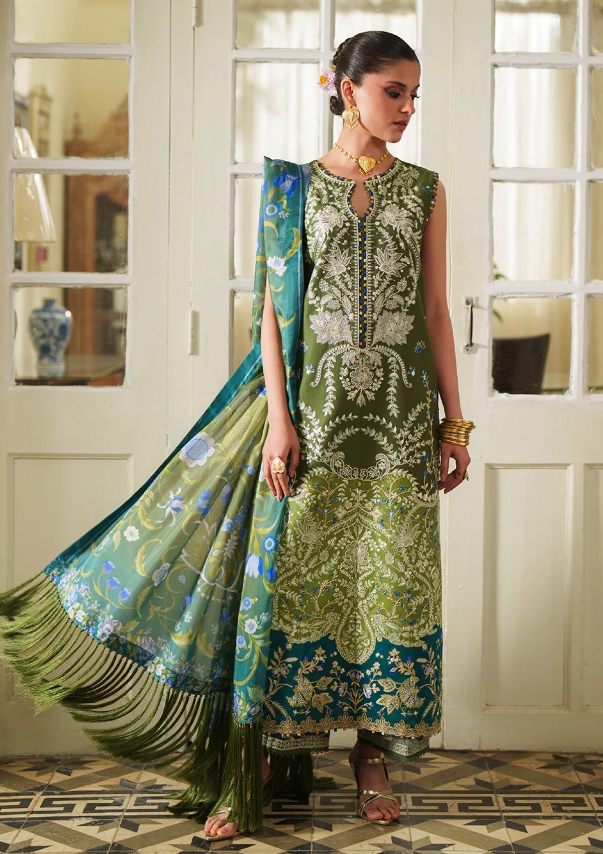 Bin Ilyas H-177 A Heritage Dore Lawn Summer 26 1 Bin Ilyas H-177 A Heritage Dore