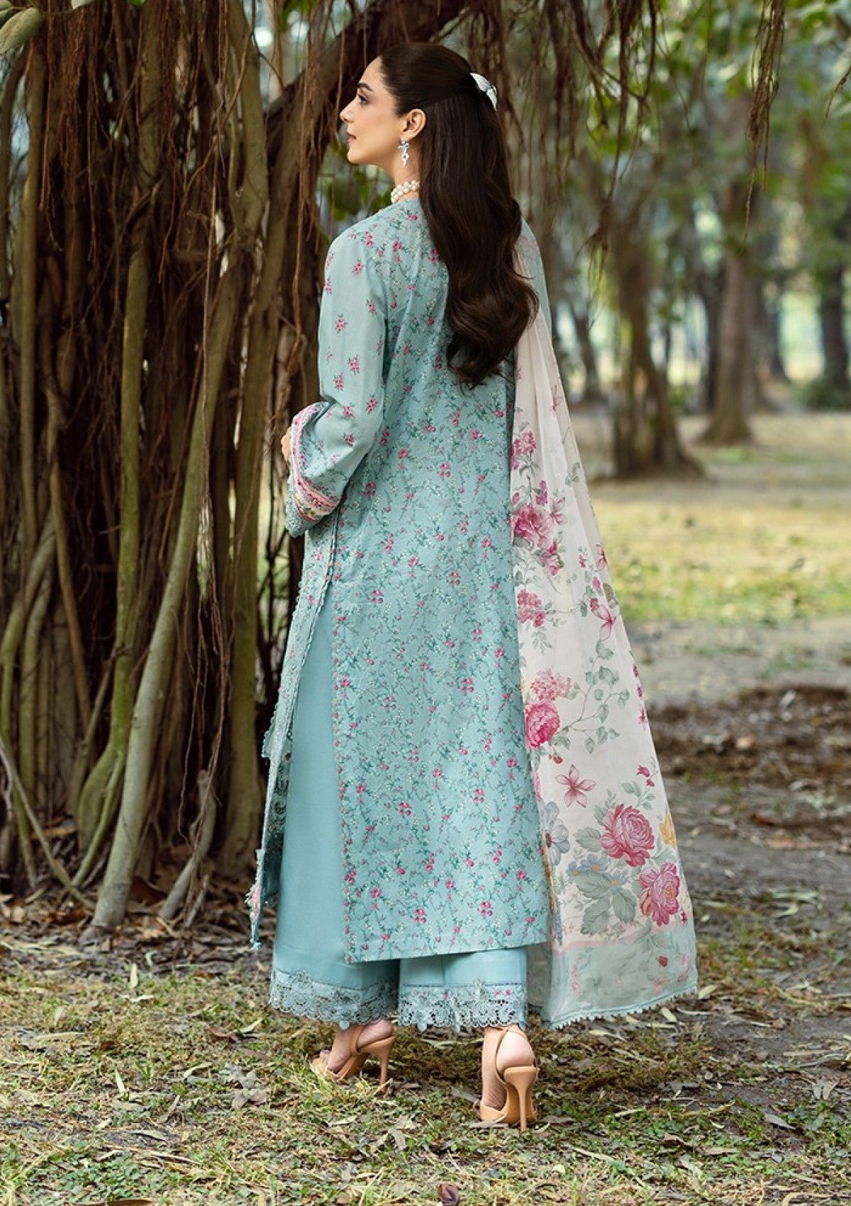 Elaf Premium Batik Erc 2B Lawn Chikankari Prints 26 2 Elaf Premium Batik Erc 2B Lawn Chikankari Prints 26 - Image 2