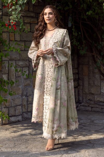 Elaf Premium Camellia Ely-02a Lawn