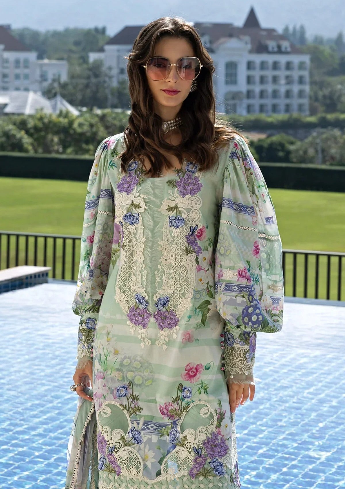 Elaf Premium Eveline Whisper Esa-06B Lawn Signature Embroidered Prints 26 4 Elaf Premium Eveline Whisper Esa-06B Lawn Signature Embroidered Prints 26 - Image 4