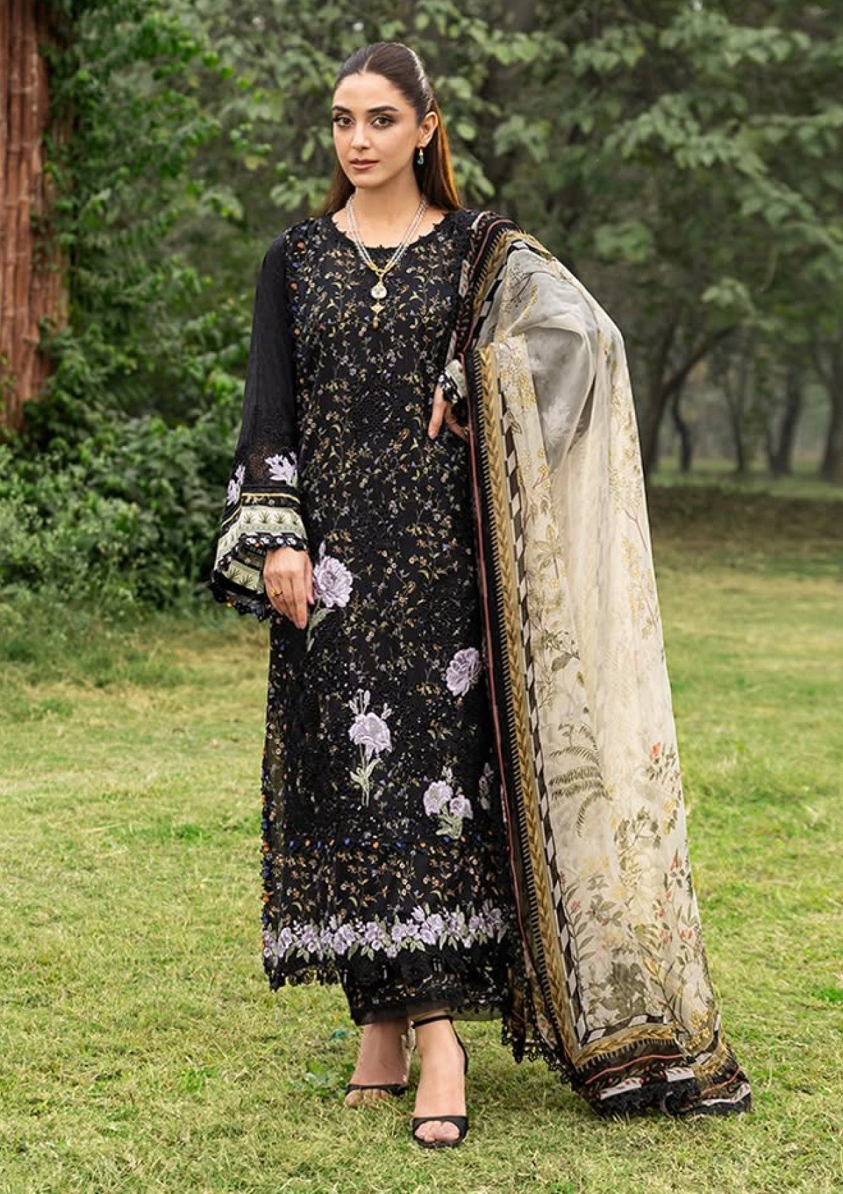 Elaf Premium Koyal Erc 4A Lawn Chikankari Prints 26 1 Elaf Premium Koyal Erc 4A Lawn