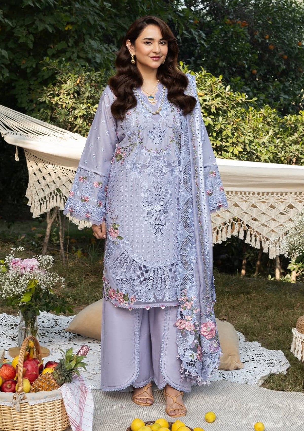 Elaf Premium Paradise Ely-03B Lawn Luxury 26 1 Elaf Premium Paradise Ely-03B Lawn