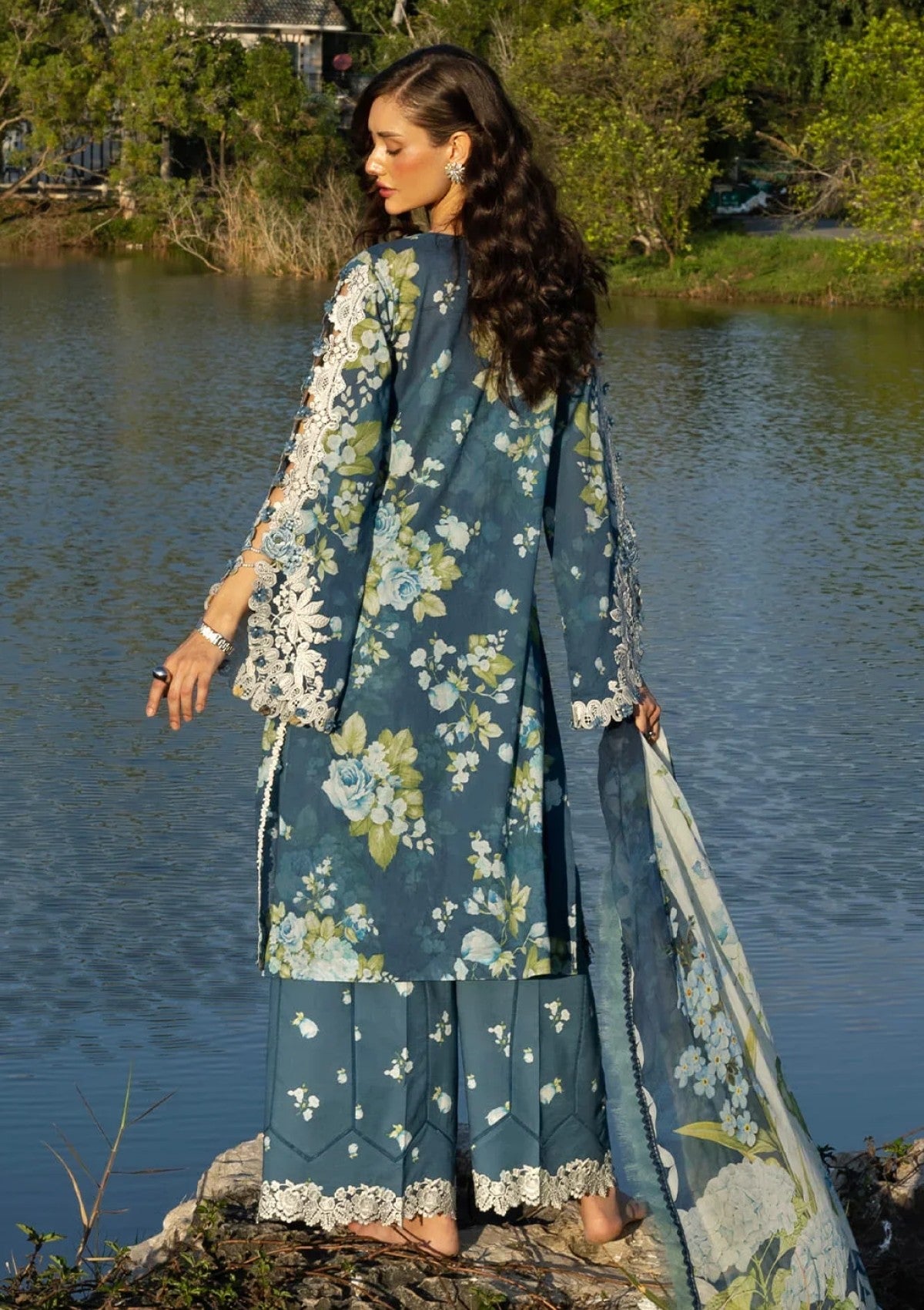 Elaf Premium Sea Enchantress Esa-07B Lawn Signature Embroidered Prints 26 2 Elaf Premium Sea Enchantress Esa-07B Lawn Signature Embroidered Prints 26 - Image 2