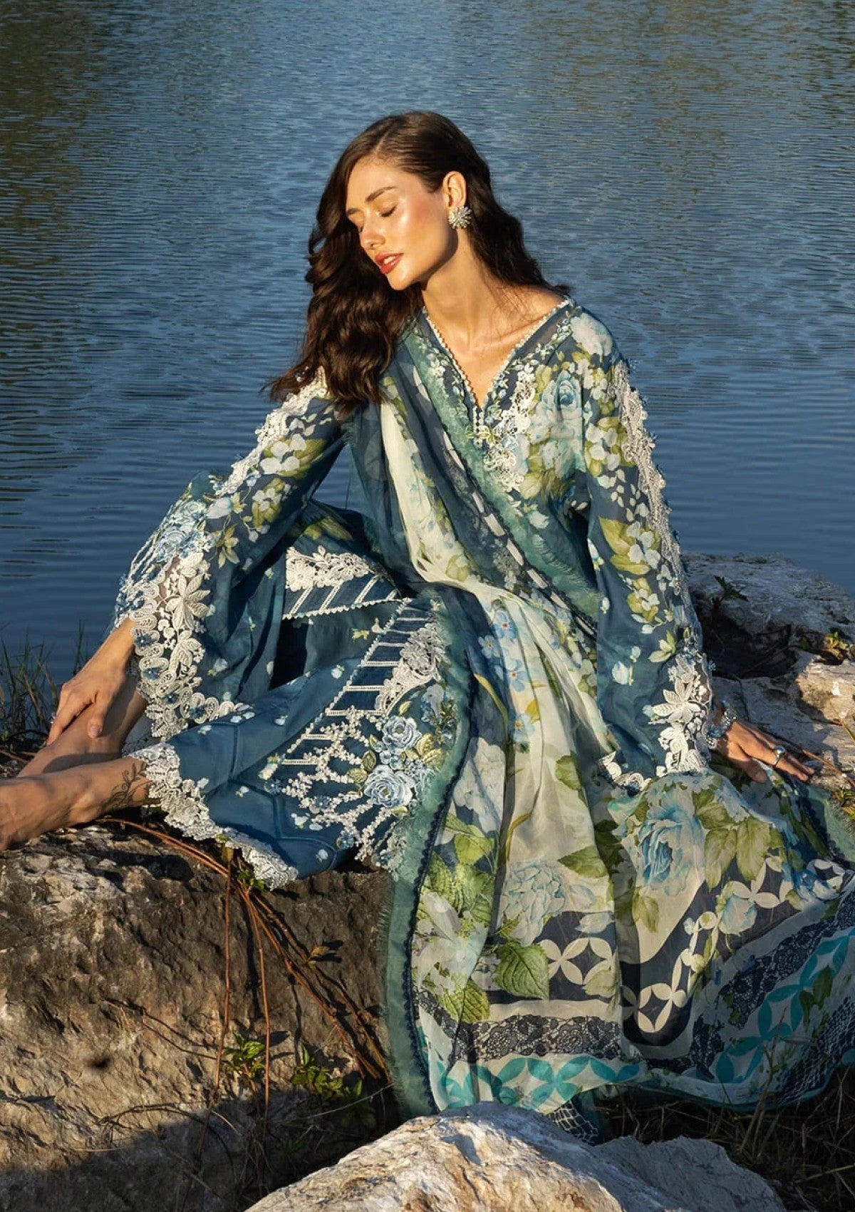 Elaf Premium Sea Enchantress Esa-07B Lawn Signature Embroidered Prints 26 3 Elaf Premium Sea Enchantress Esa-07B Lawn Signature Embroidered Prints 26 - Image 3