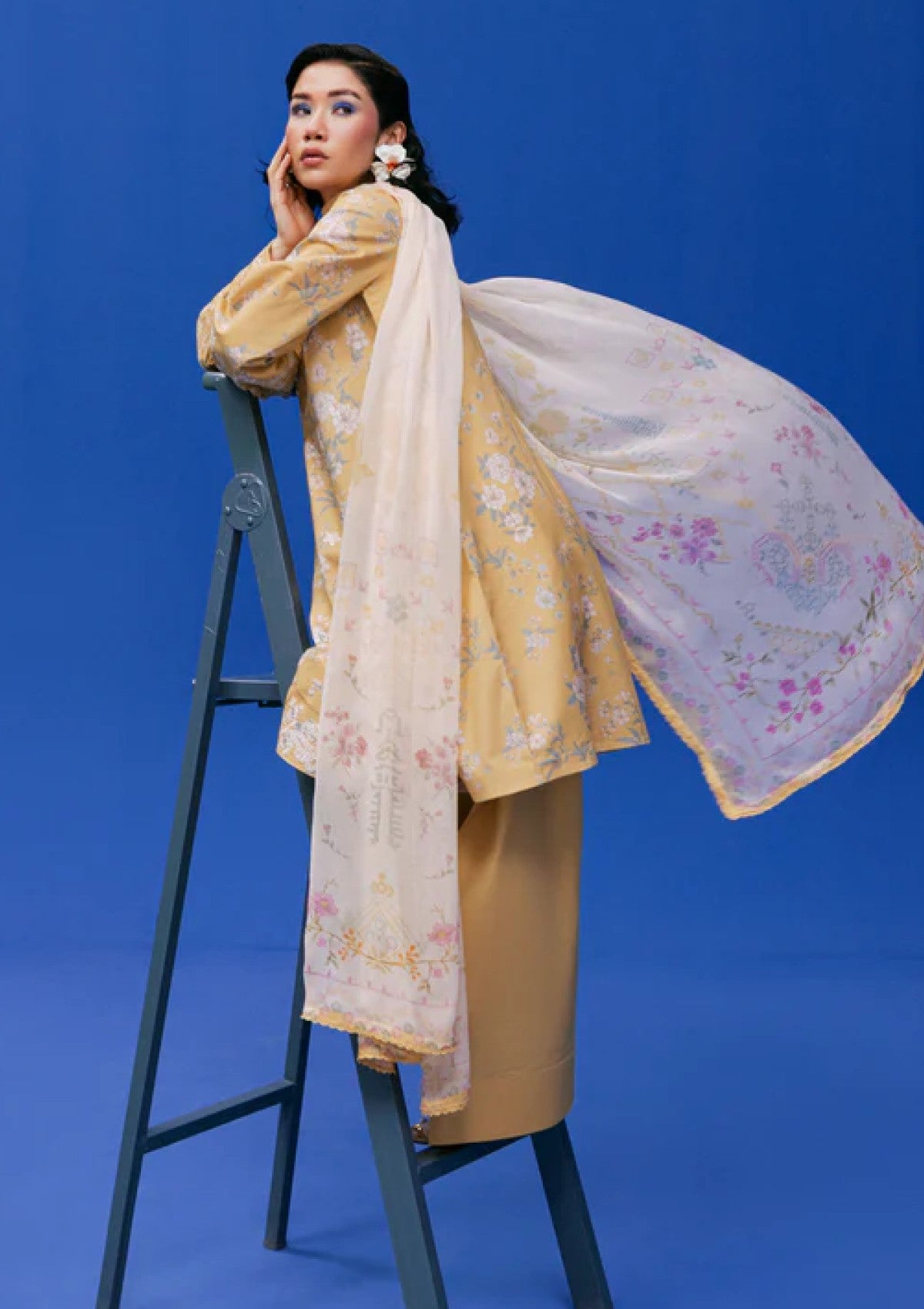 Florent Fpk-04 A Lawn Printkaari 26 2 Florent Fpk-04 A Lawn Printkaari 26 - Image 2