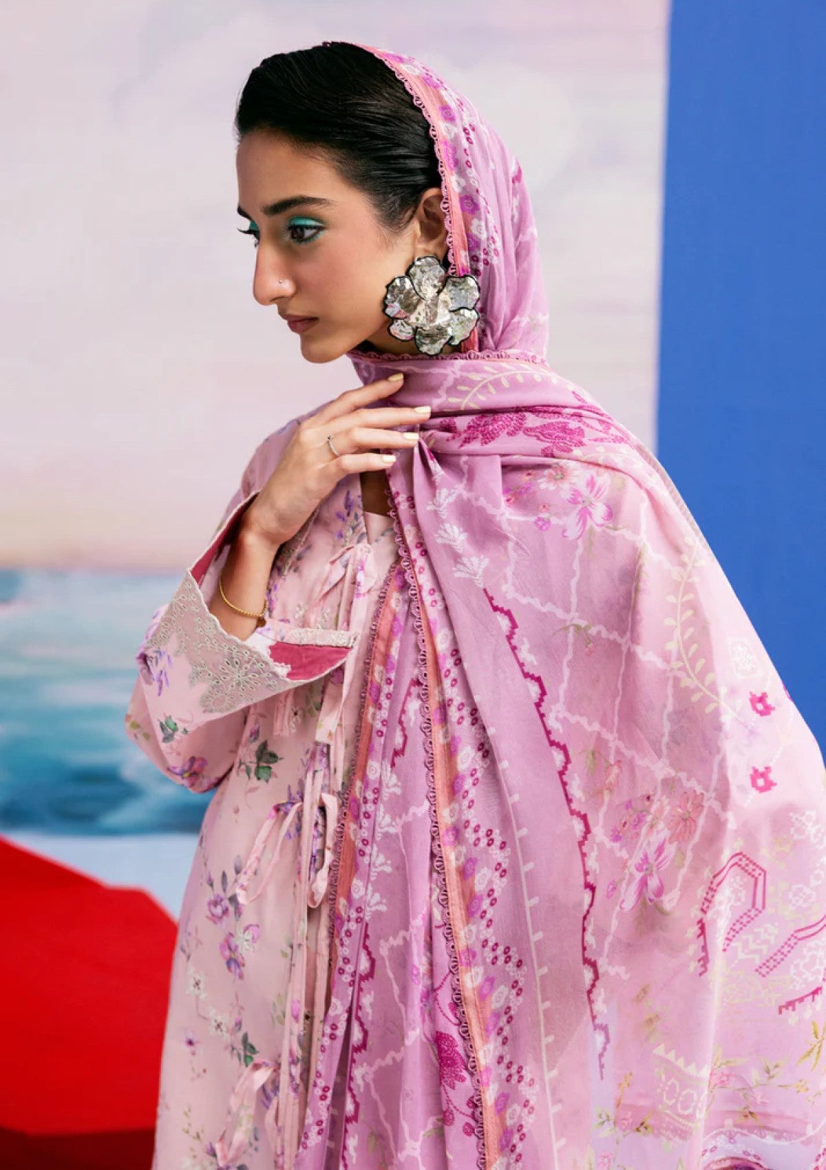 Florent Fpk-04 B Lawn Printkaari 26 3 Florent Fpk-04 B Lawn Printkaari 26 - Image 3