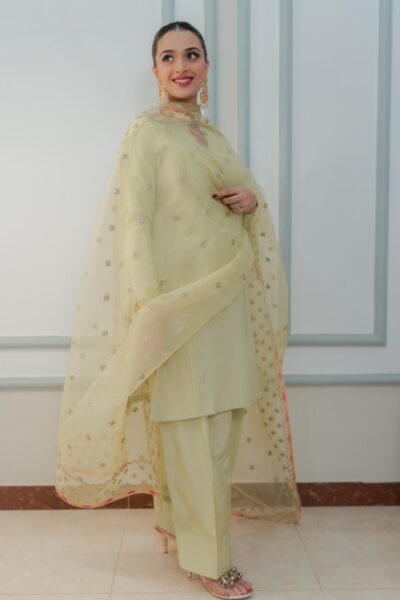 Fozia Khalid Pistachio Silkspire 25 Vol Ii