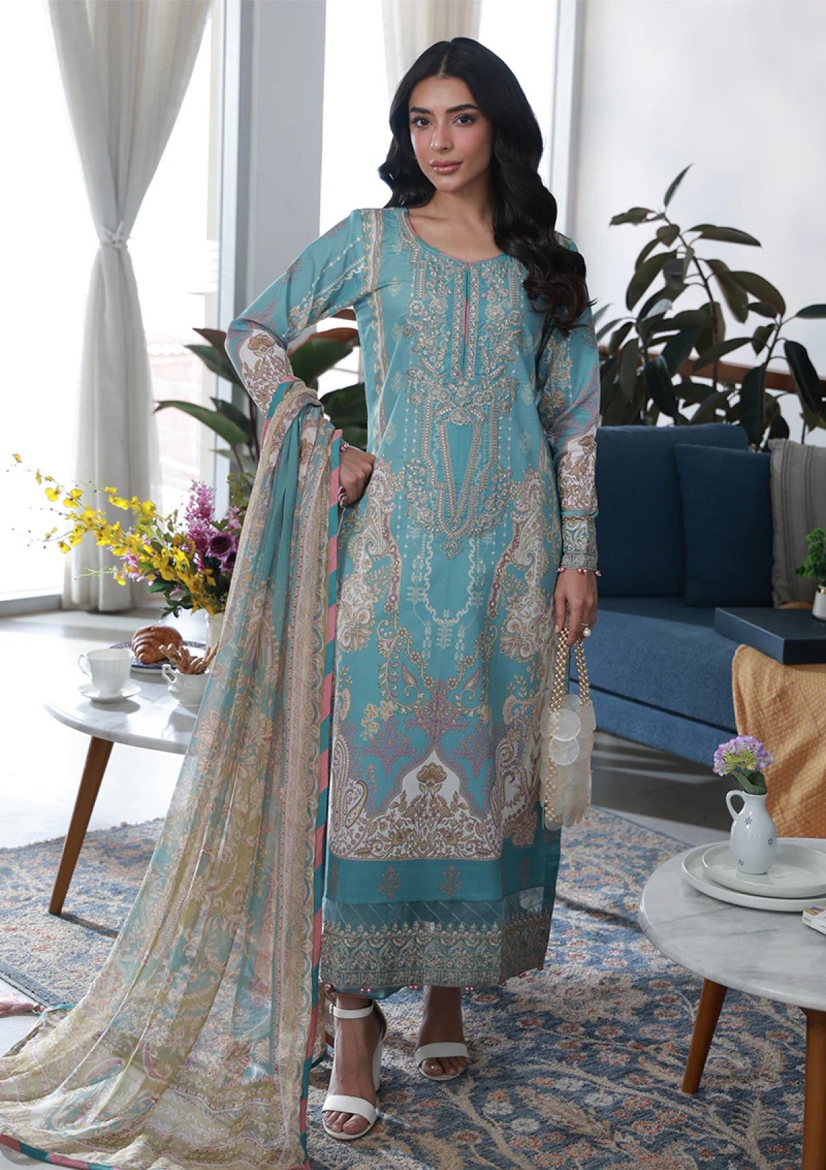 Gulaal Eidra D-01 Lawn Delia Unstitched 26 1 Gulaal Eidra D-01 Lawn