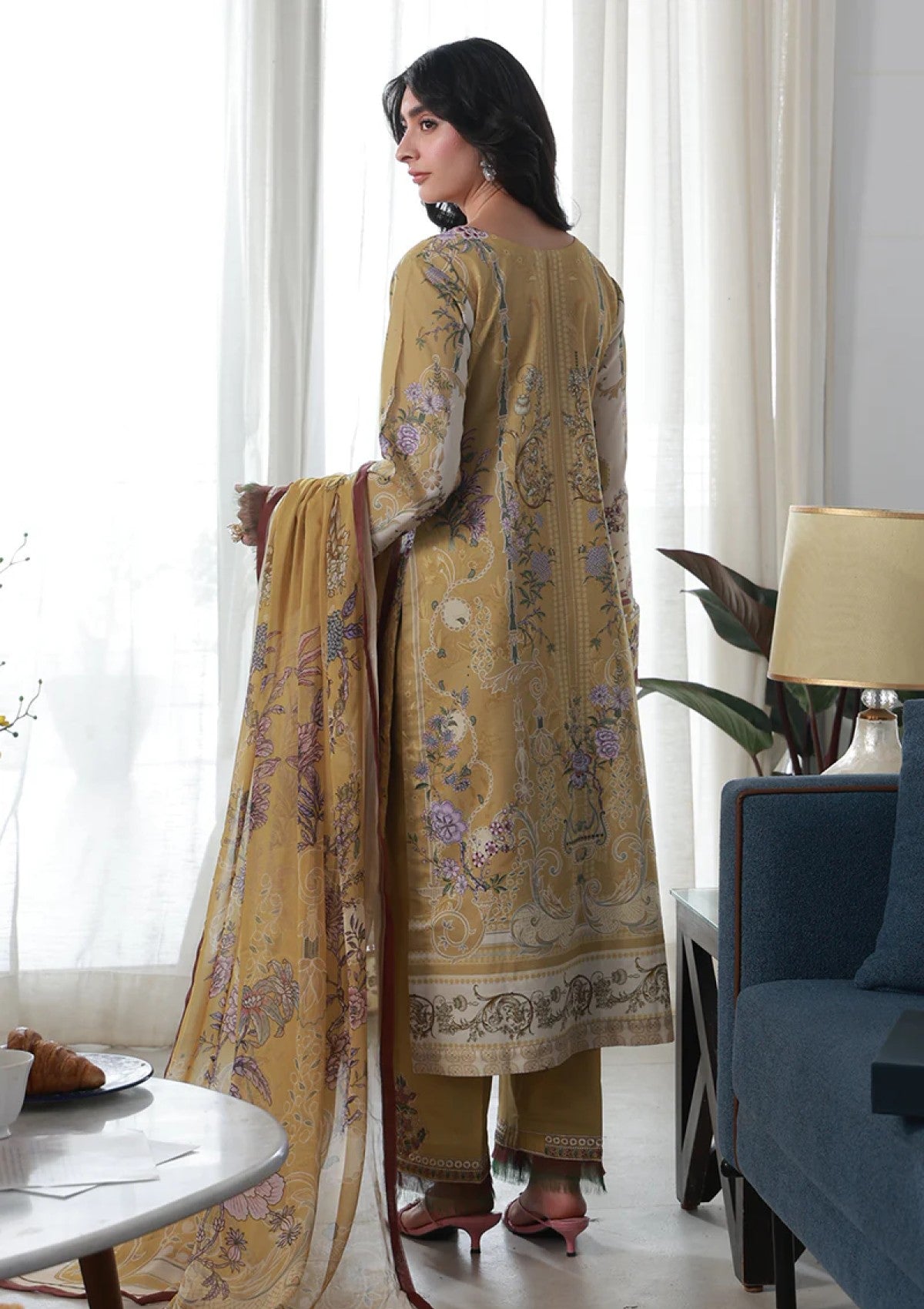 Gulaal Esme D-07 Lawn Delia Unstitched 26 2 Gulaal Esme D-07 Lawn Delia Unstitched 26 - Image 2