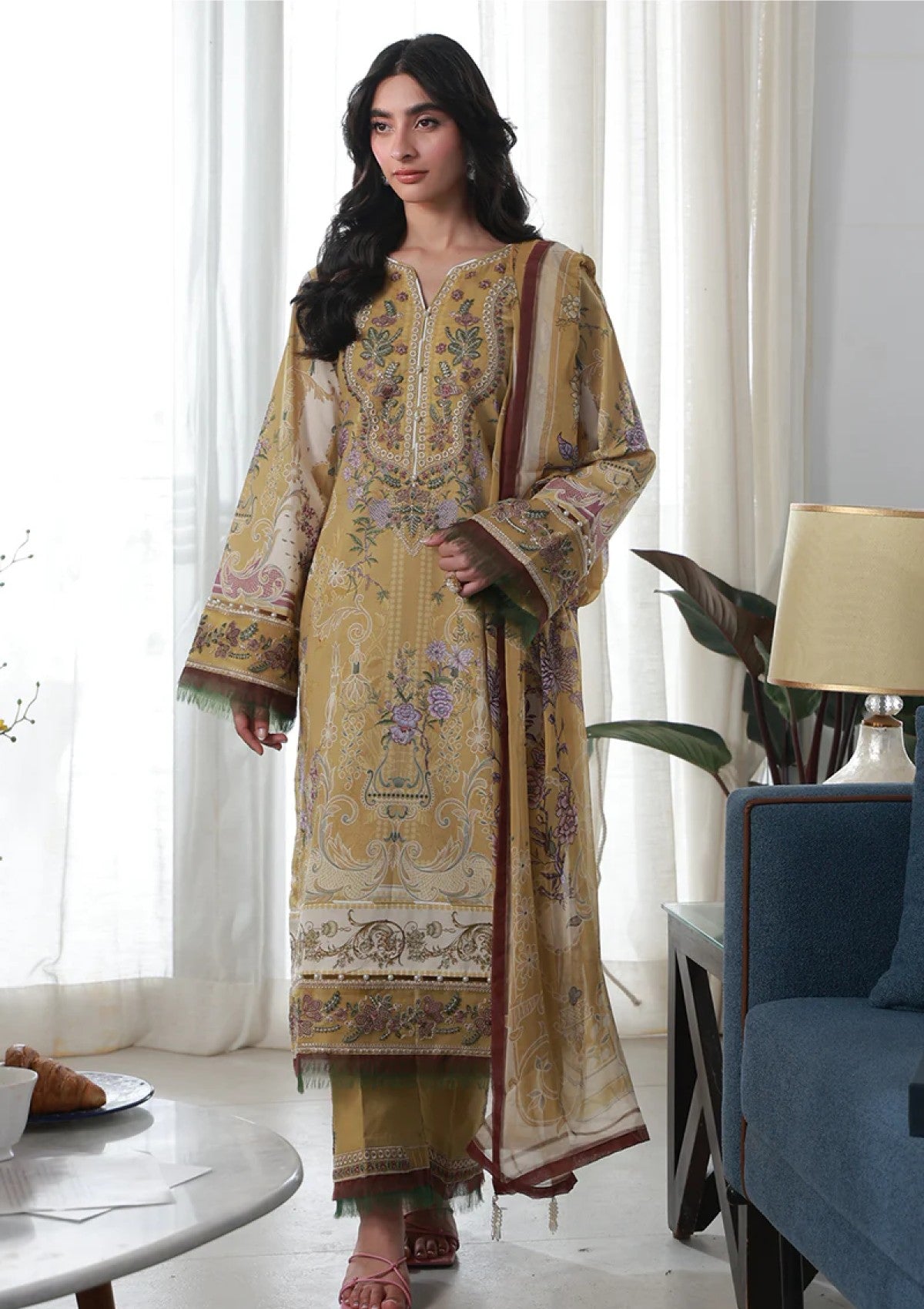 Gulaal Esme D-07 Lawn Delia Unstitched 26 1 Gulaal Esme D-07 Lawn
