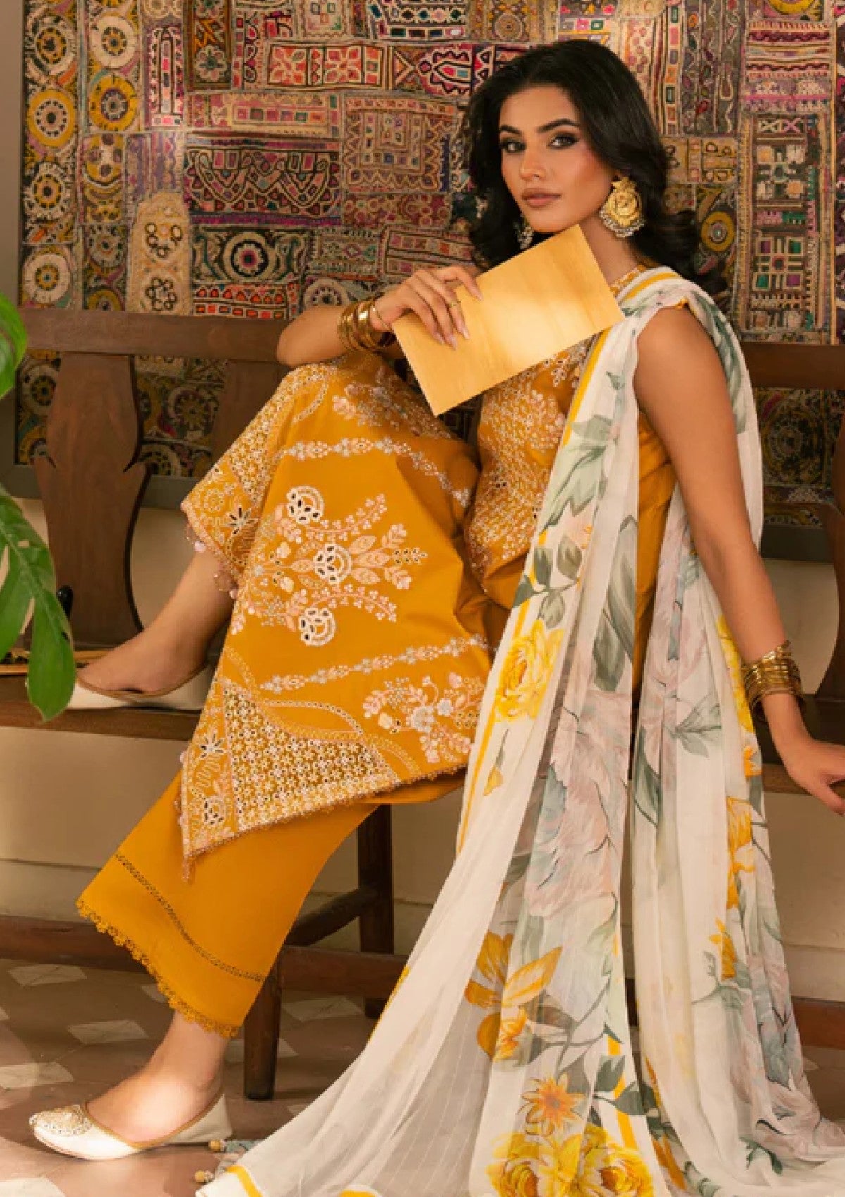 Humdum D-03 Lawn Mehrmaa 26 3 Humdum D-03 Lawn Mehrmaa 26 - Image 3