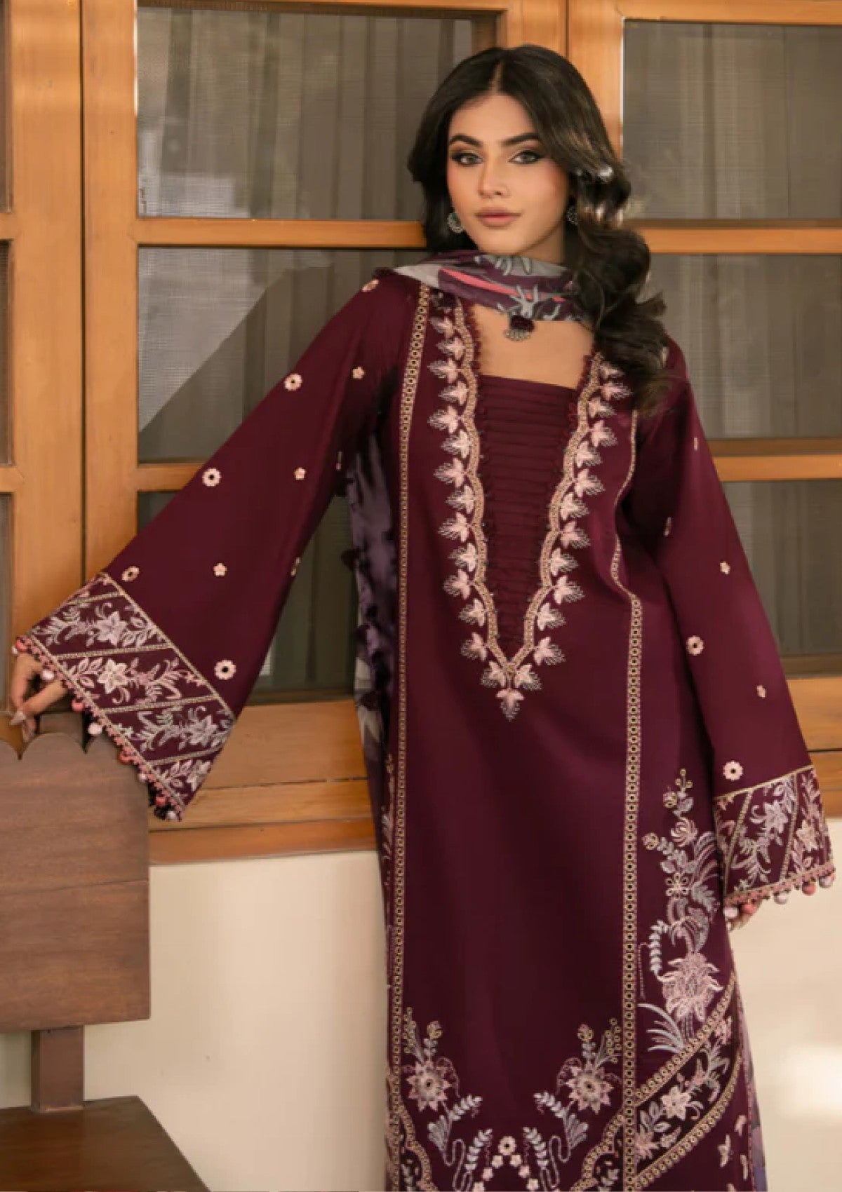 Humdum D-05 Lawn Mehrmaa 26 2 Humdum D-05 Lawn Mehrmaa 26 - Image 2