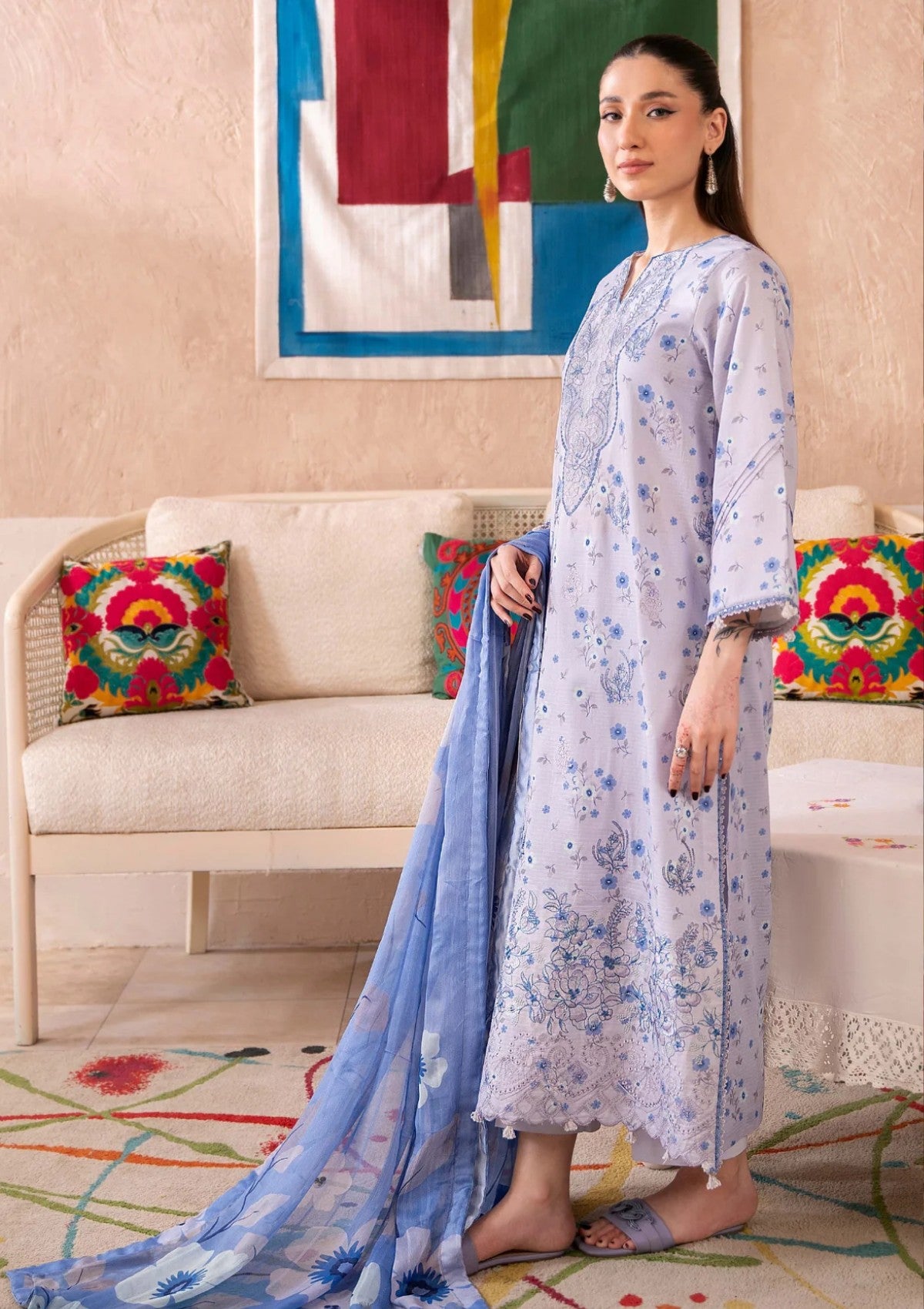 Humdum D-05 Lawn Kanwal 26 3 Humdum D-05 Lawn Kanwal 26 - Image 3