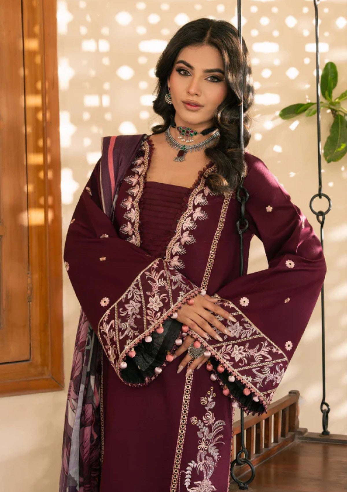 Humdum D-05 Lawn Mehrmaa 26 4 Humdum D-05 Lawn Mehrmaa 26 - Image 4